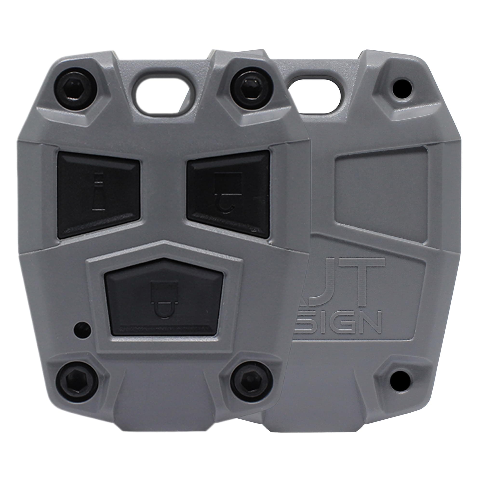 AJT Design ABS Plastic Keyfob Case for FJ Cruiser (2008-2014) | Key Fob Replacement Shell Only (No Electronics) | FJ Cruiser Accessories - Made in USA | Cement