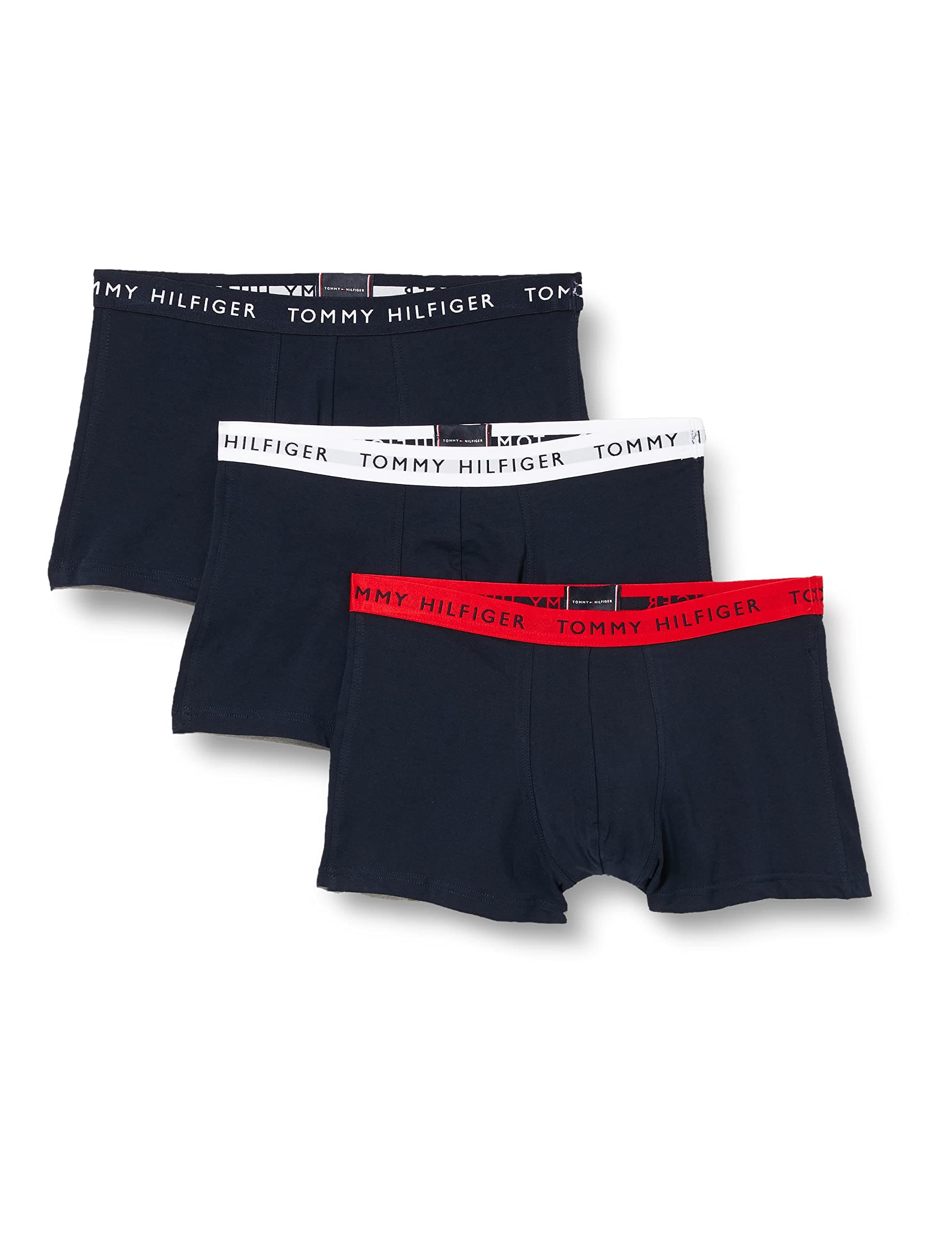 Tommy HilfigerMens 3P Trunk Wb Underwear