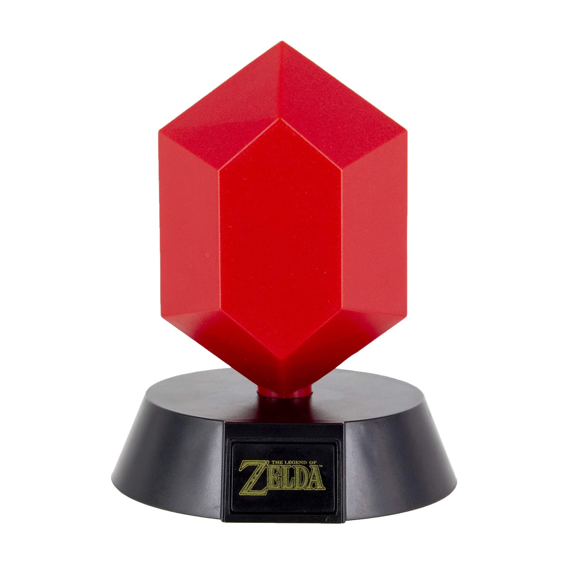 Red Rupee Icon Light | Ideal for Kids Bedrooms, Office & Home | Pop Culture Gaming Merchandise