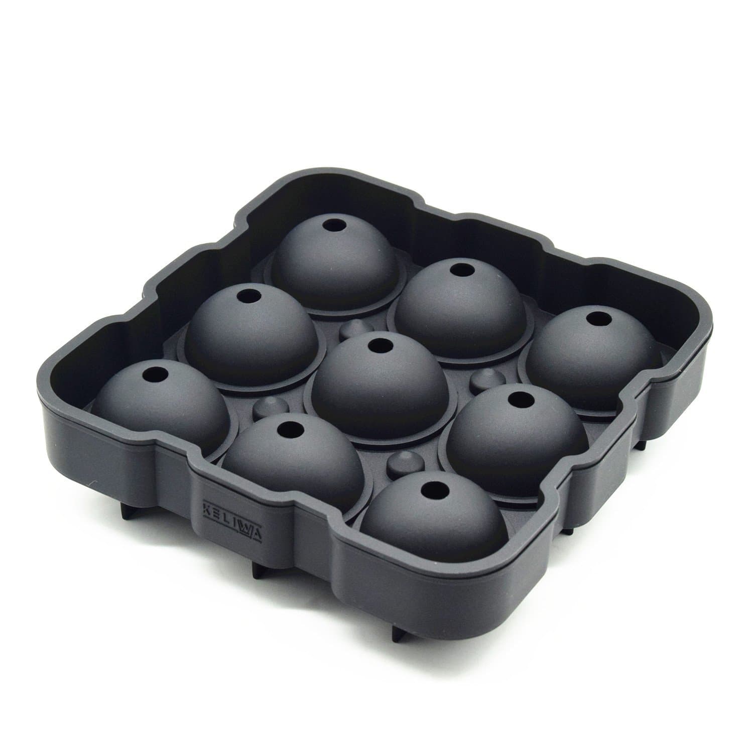 Keliwa 2" X 9 Large Silicone Ice Ball Maker