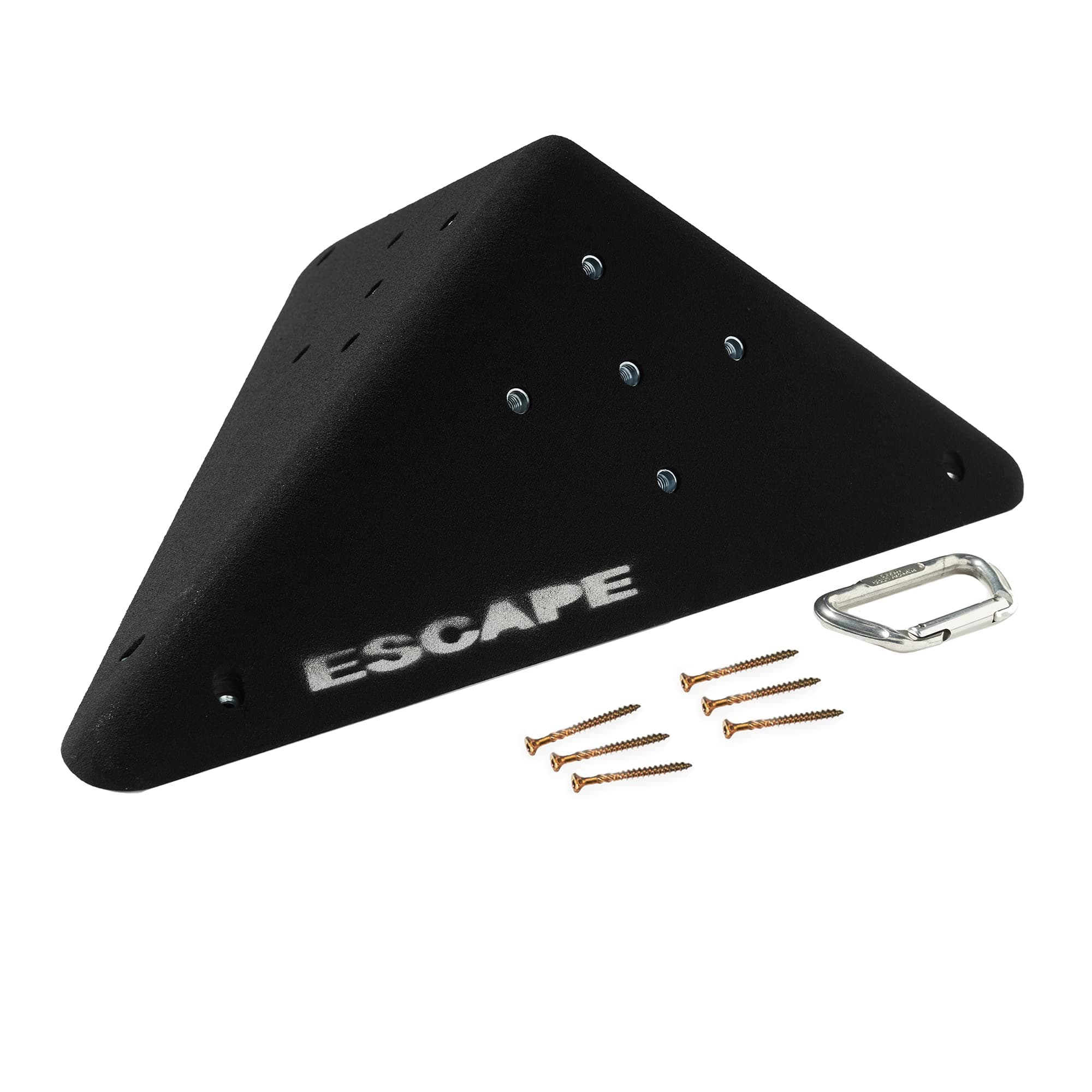 Escape Climbing Pyramid Volume | Textured Volume for Rock Climbing and Bouldering Holds | Ideal for Adding New Dimensions to a Climbing Wall | 13 Industrial T-Nuts and 6 Screws Included