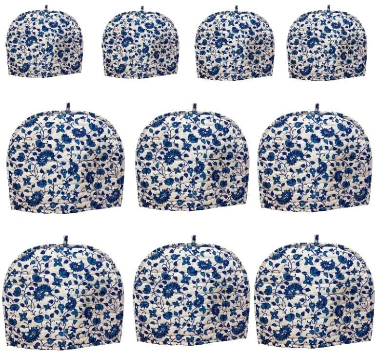 Blue Cotton Tea Cozy Creative Tea Cosy Indian Mandala Tea Cozies Tea Pot Cover Pack of 10 pcs Wholesale Lot