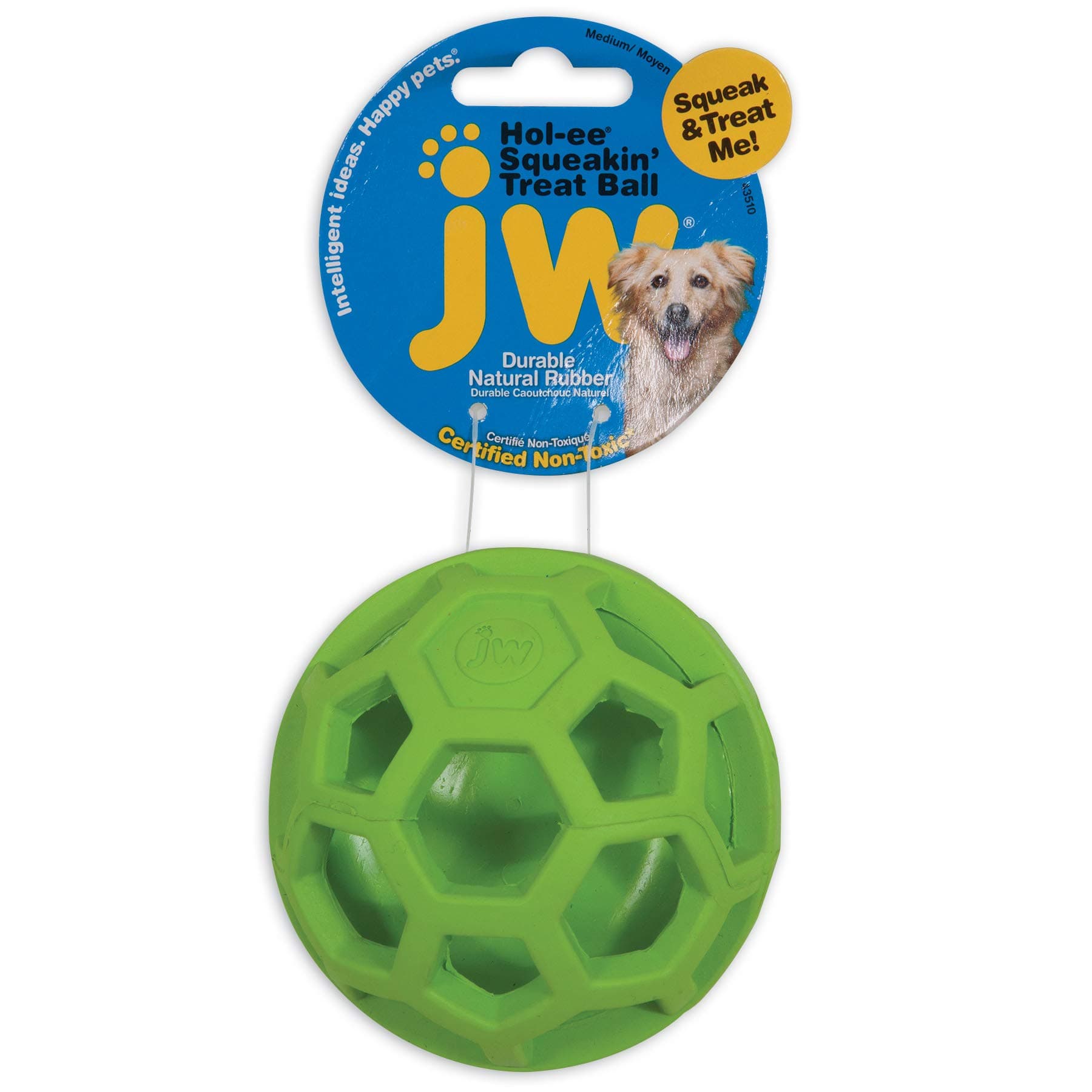 JW Treat N Squeak Toy