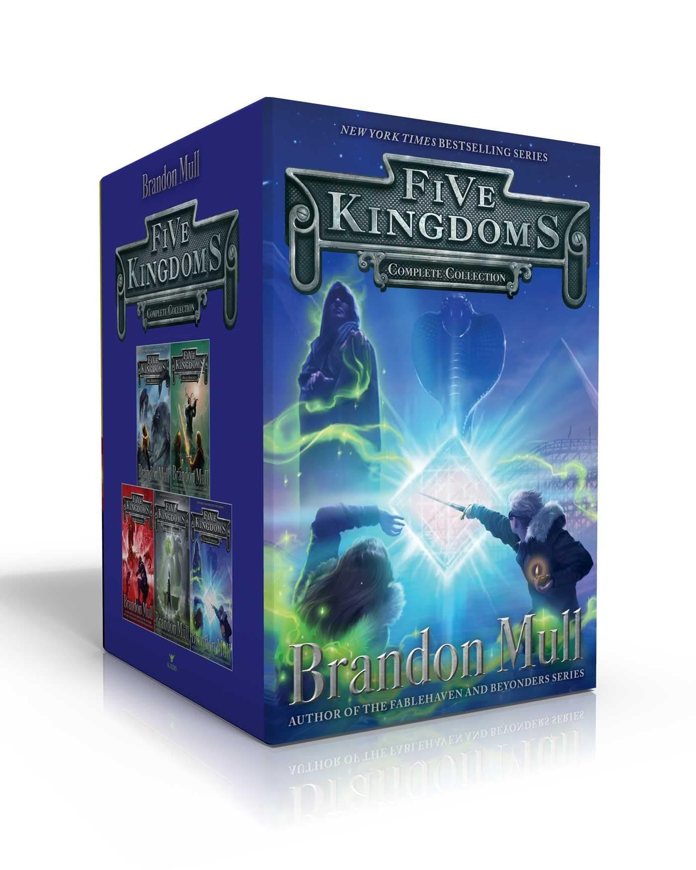 Five Kingdoms Complete Collection: Sky Raiders; Rogue Knight; Crystal Keepers; Death Weavers; Time Jumpers Paperback – 28 May 2019