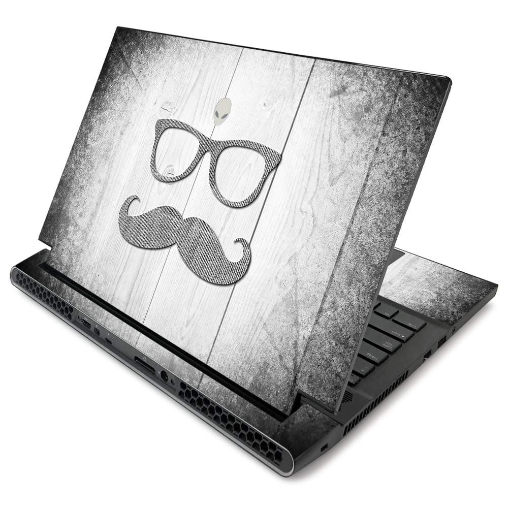 MightySkins Skin for Alienware m17 R2 (2019) - Hipster | Protective, Durable, and Unique Vinyl Decal wrap Cover | Easy to Apply, Remove, and Change Styles | Made in The USA