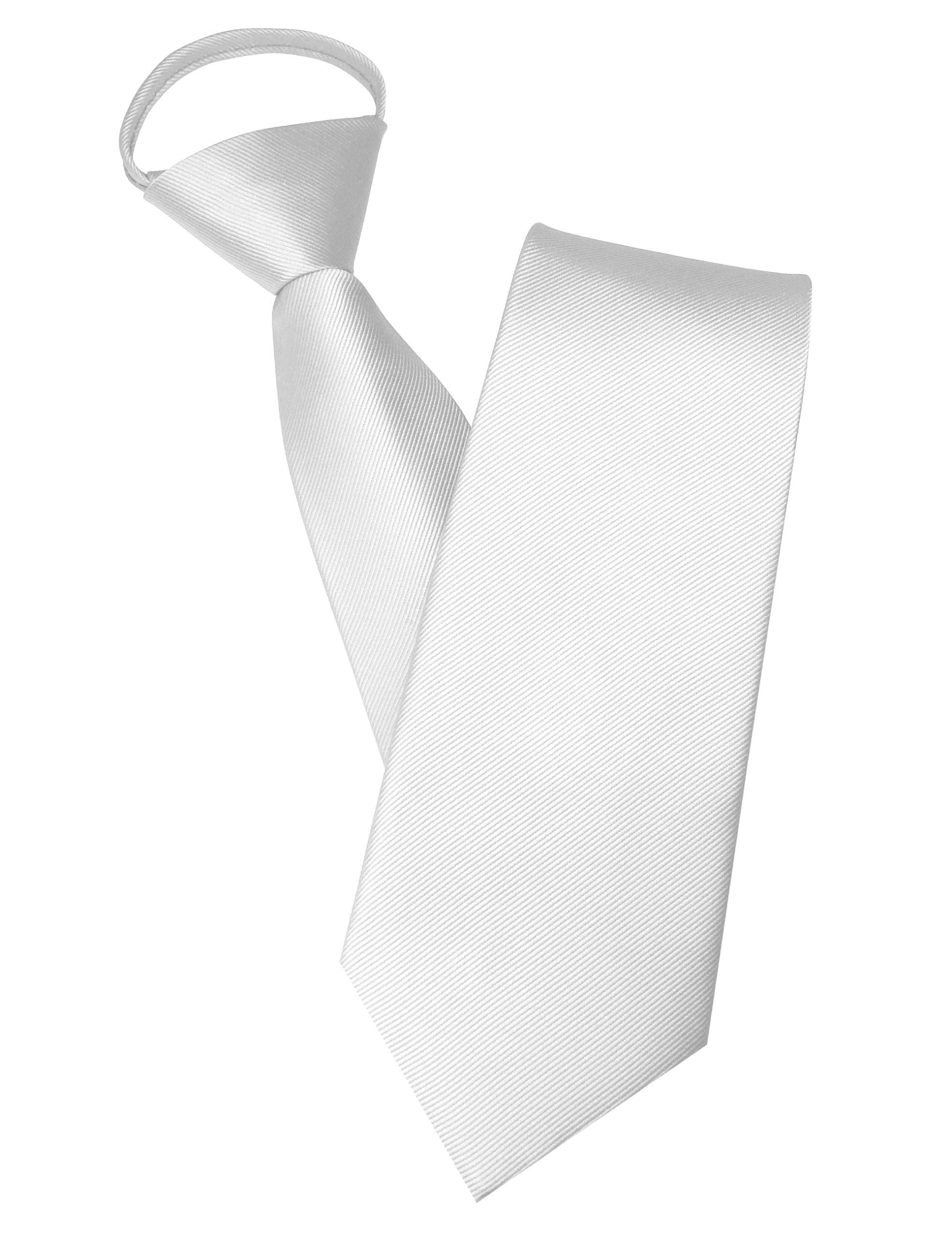 JEMYGINS 3.15“Solid Color Pre-tied Adjustable Necktie for Business and Wedding