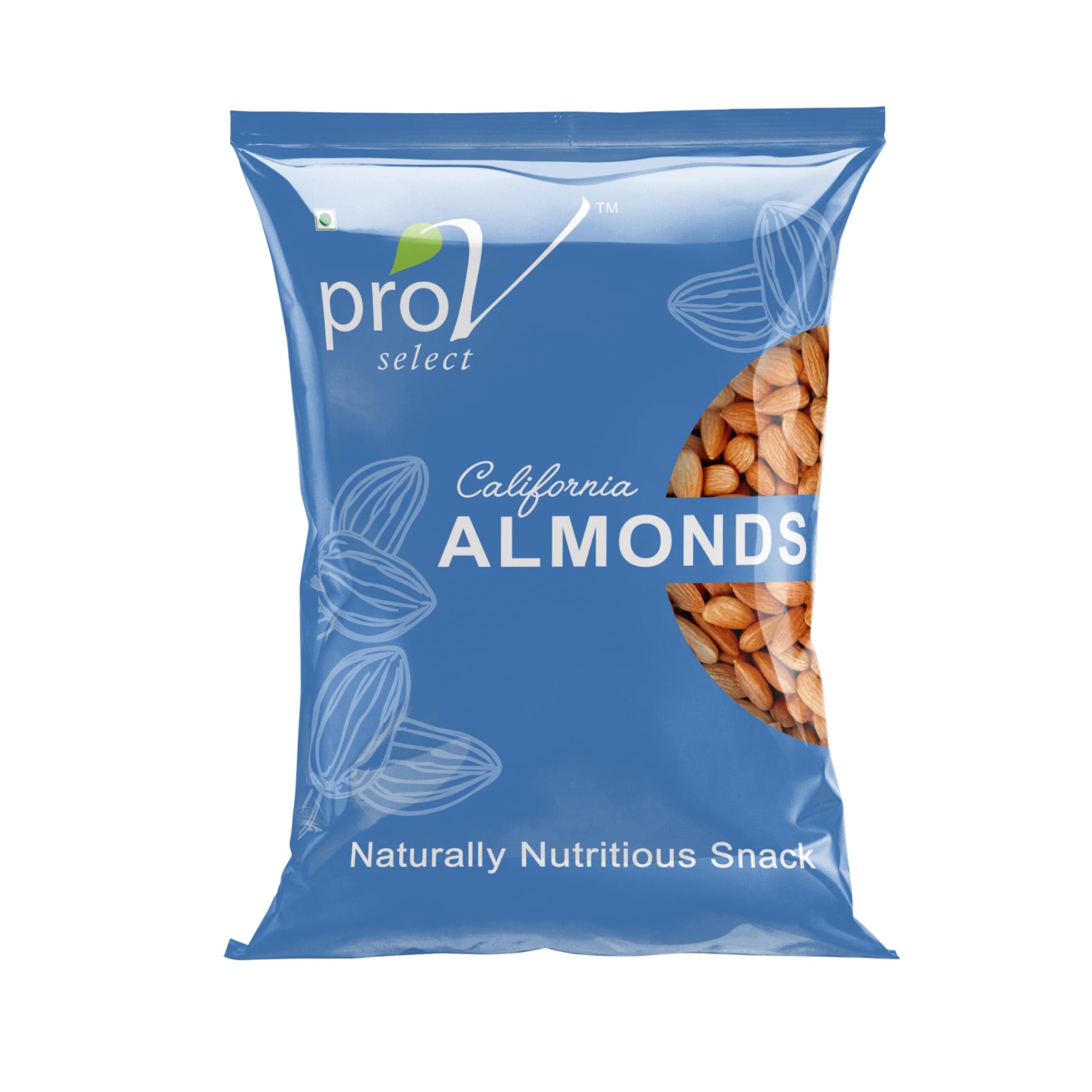 ProV Select Dried Almond 500 gm, Dry Fruits