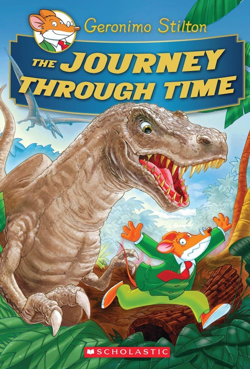 The Journey Through Time by Geronimo Stilton - Hardcover