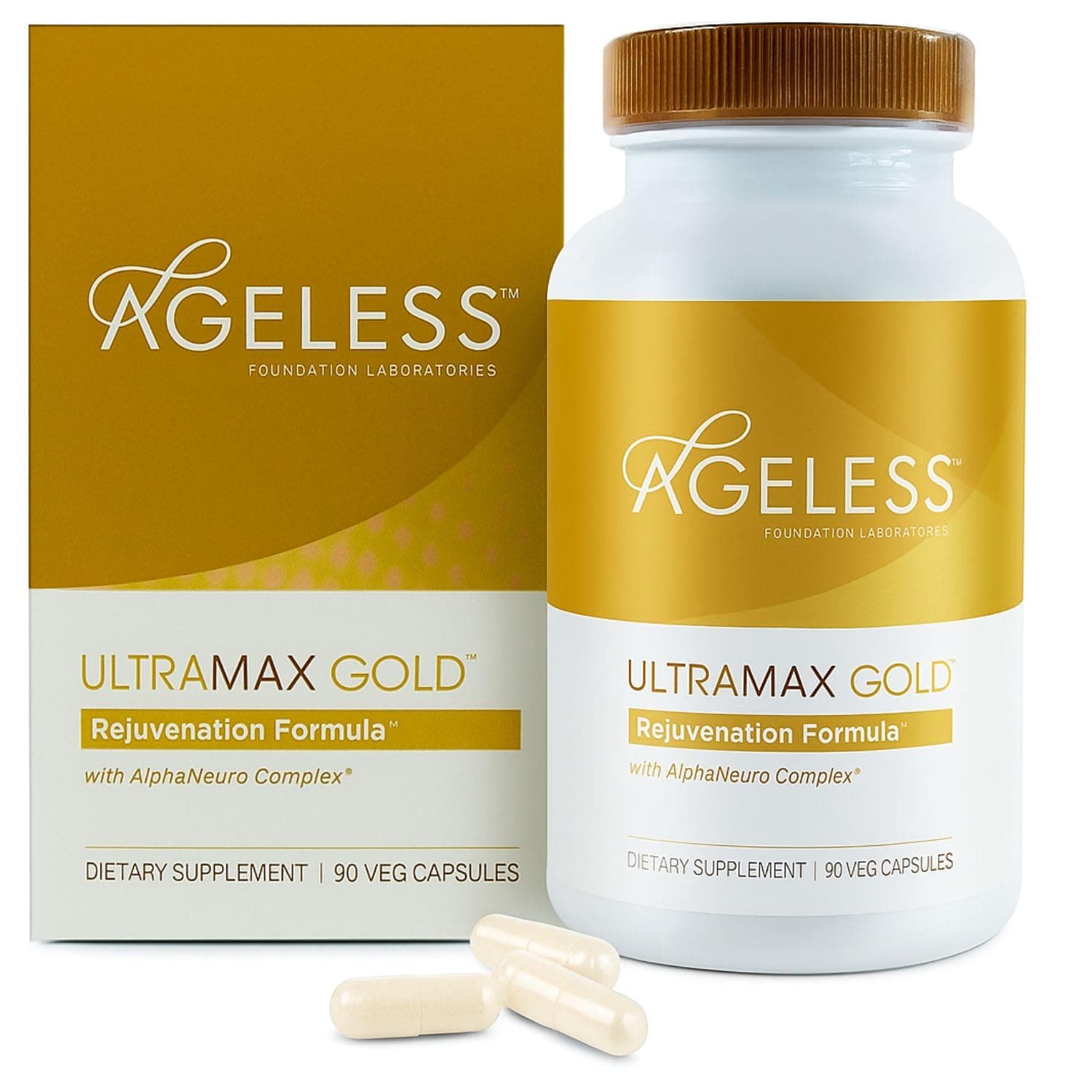 AGELESS: UltraMAX Gold Capsules, 90 count