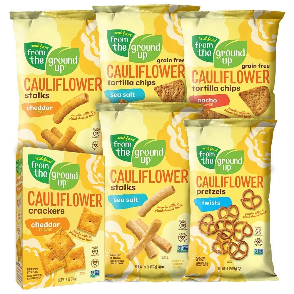Real Food From the Ground Up Cauliflower Sampler Variety Pack