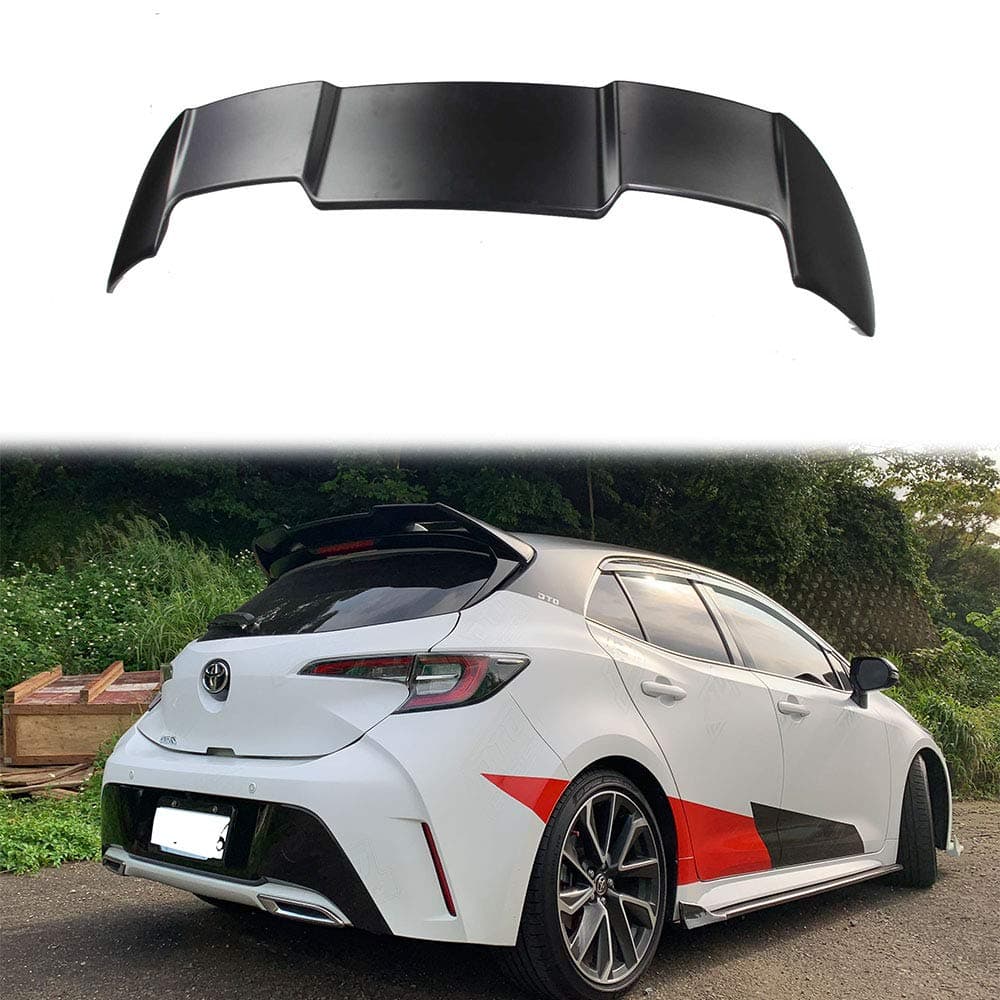 Compatible with 2019-On Toyota Corolla Hatchback E210 MZEA12R 5D Rear Roof Spoiler Unpainted