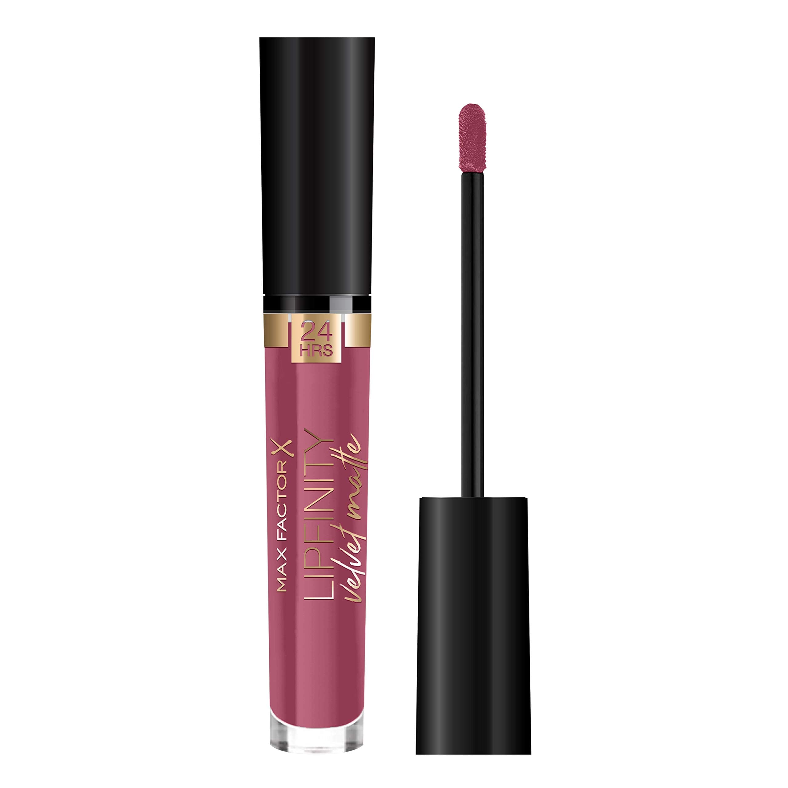 Max Factor Lipfinity Velvet Matte Lipstick, Matte Merlot - 3.5 ml