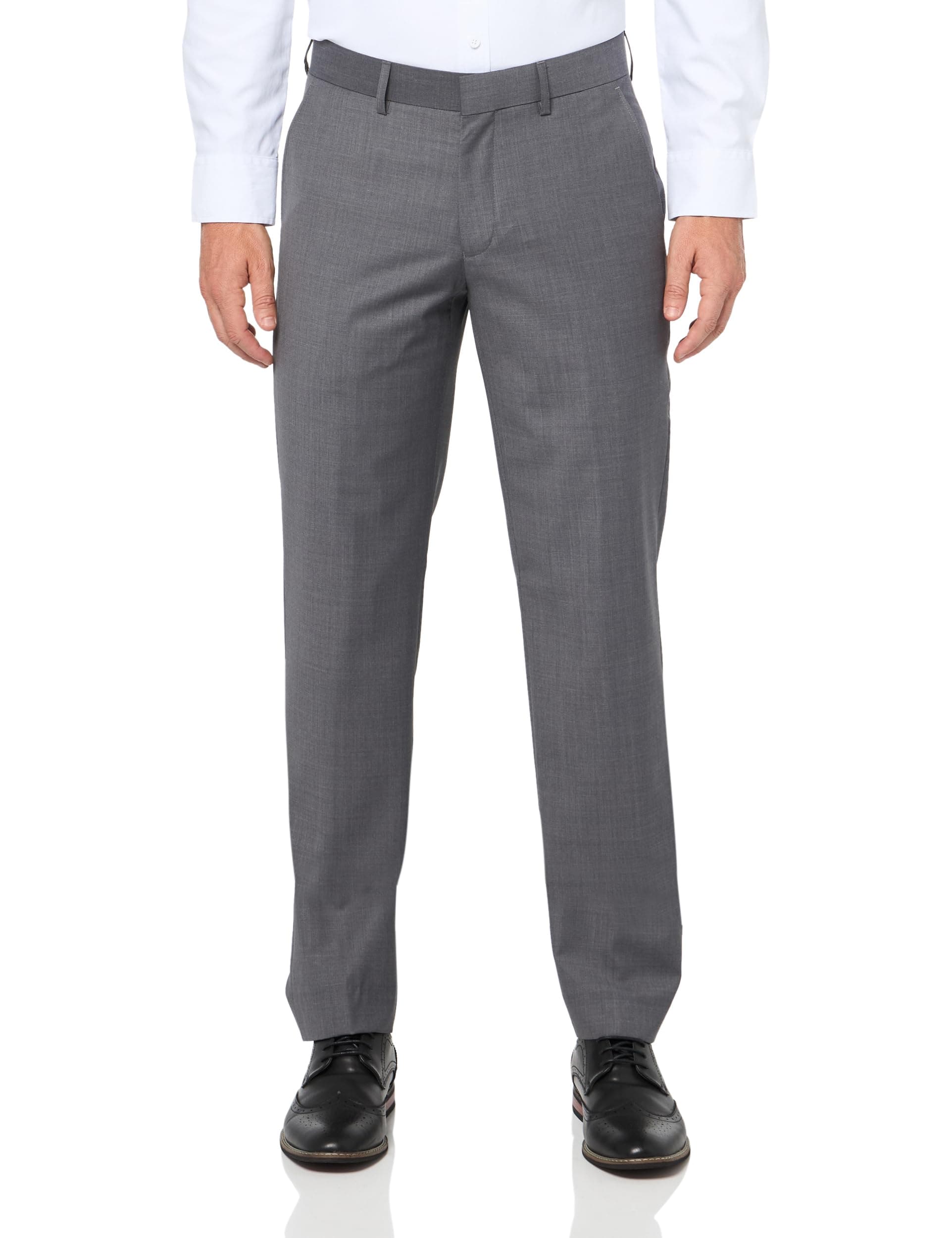 Robert KentMen's Wool Blend Modern Slim Suit Separate Pants