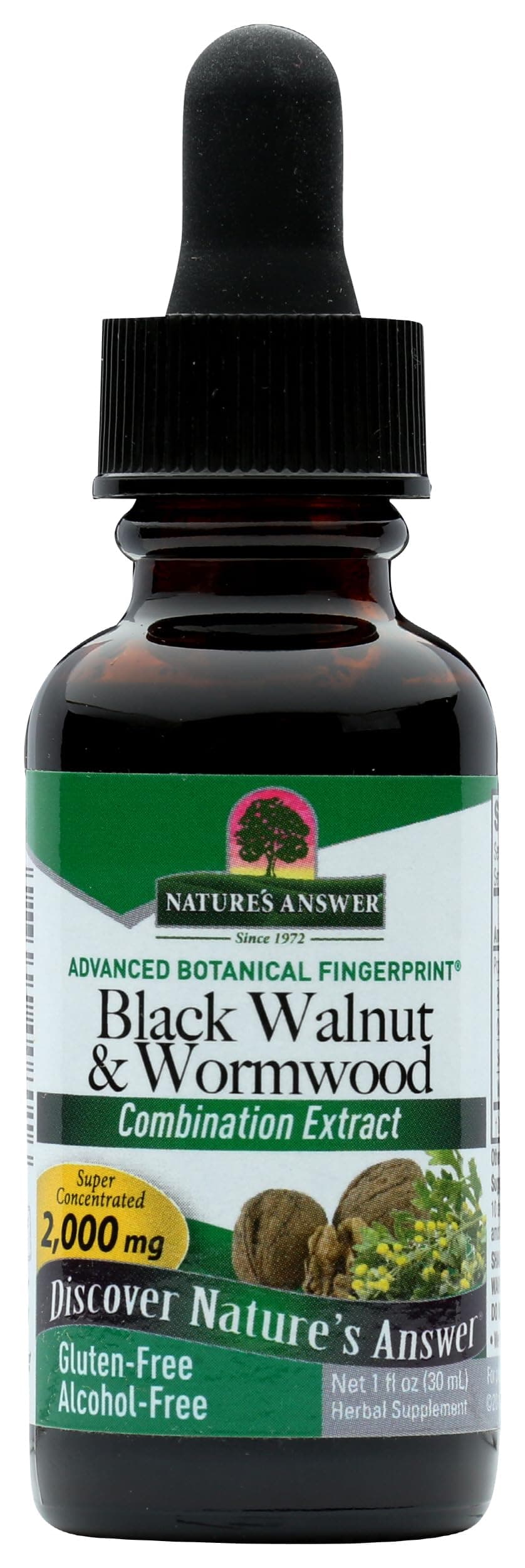 Nature's Answer Black Walnut and Wormwood Complex Alcohol Free - 1 fl oz
