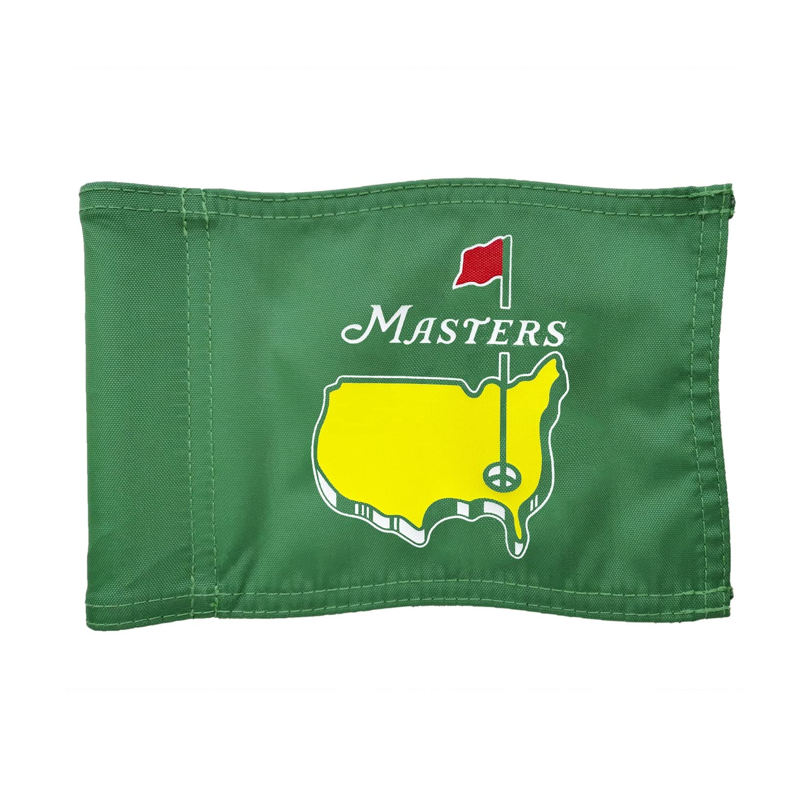 Augusta National Golf Flag Mini, 8x6 Inch, Double-Sided Silk-Screened, Fade-Resistant 420D Nylon, Ideal for Backyard Practice Putting Green, Green, 1-Pack