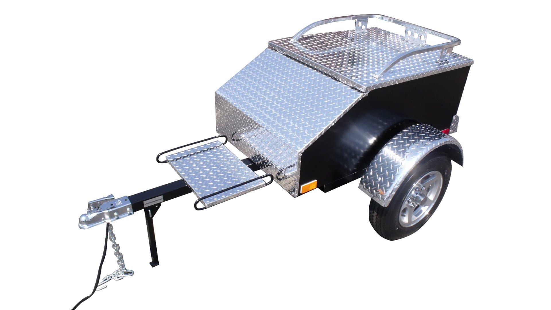 Pull Behind Motorcycle Trailer - Supreme Aluminum Motorcycle Trailer