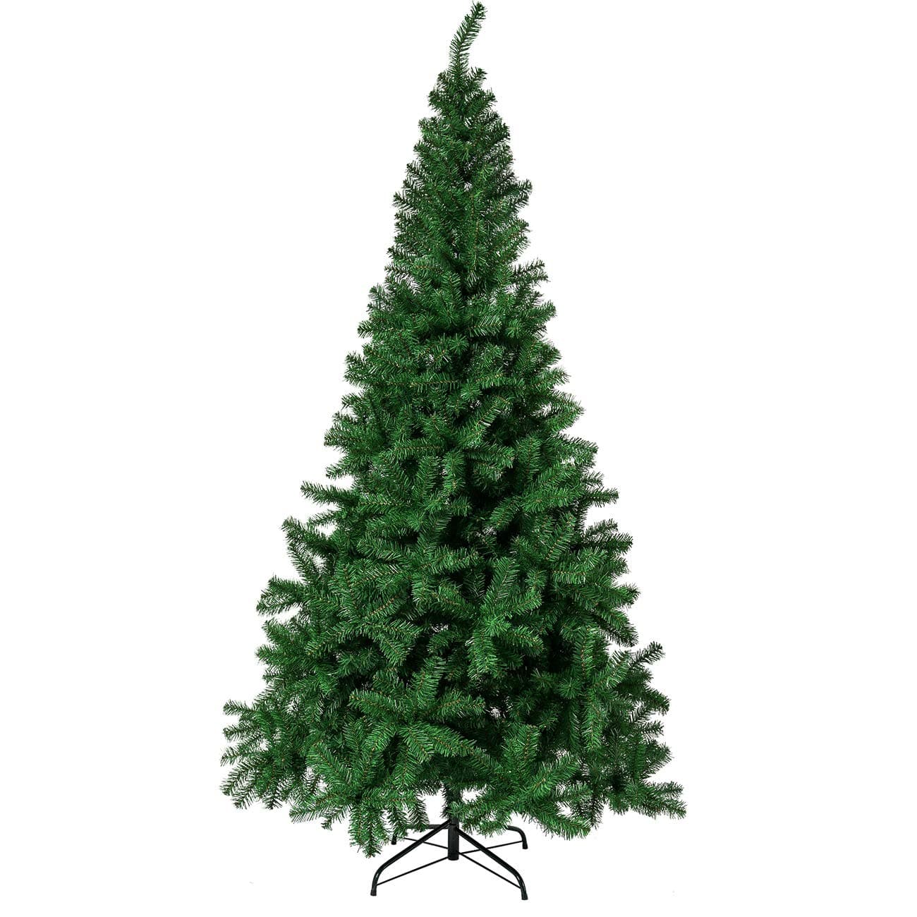 Sunnyglade 7.5 FT Premium Artificial Christmas Tree 1400 Tips Full Tree Easy to Assemble with Christmas Tree Stand 4ft