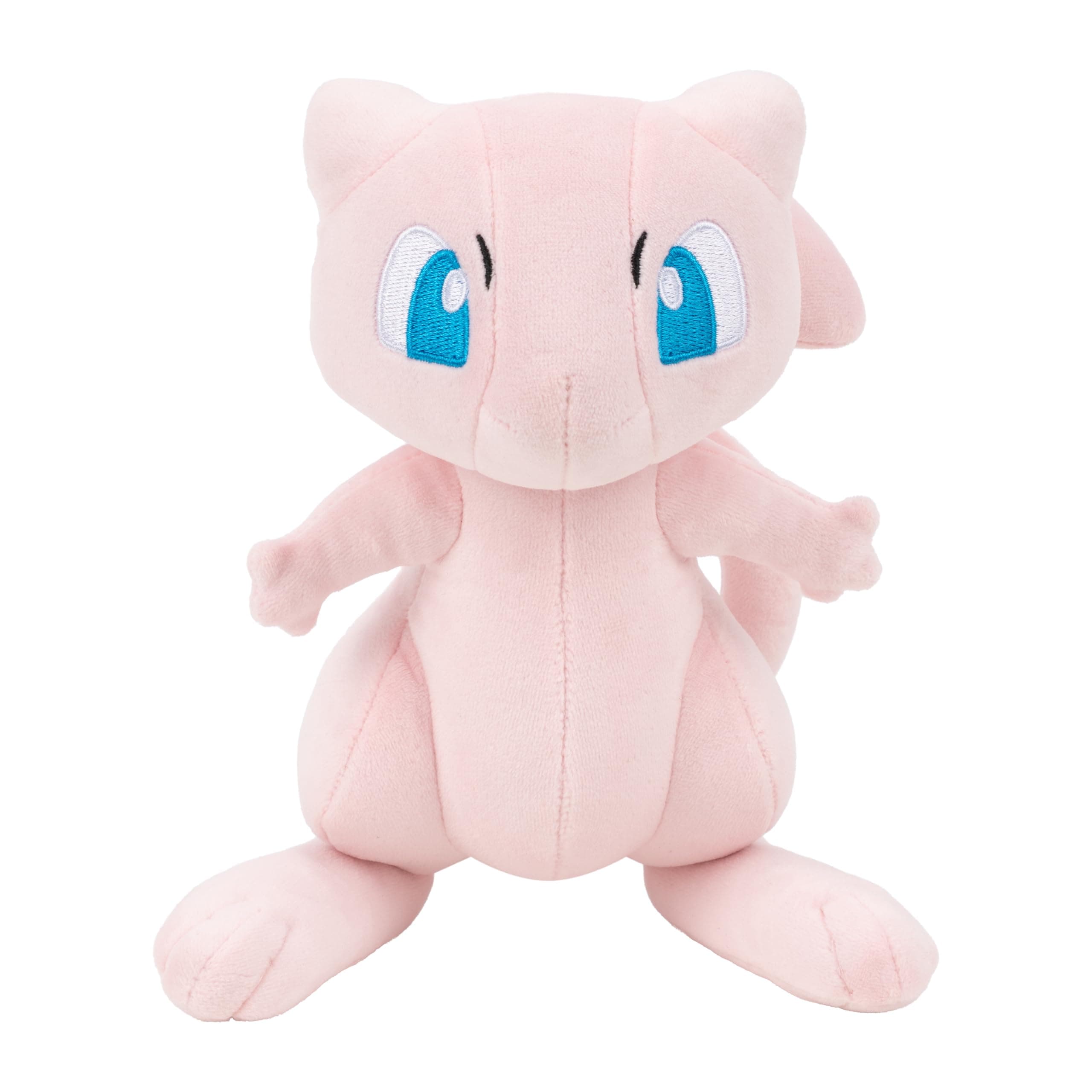 Pokémon Mew 8" Plush - Officially Licensed - Quality & Soft Stuffed Animal Toy - Generation One - Add Mew to Your Collection! - Great Gift for Kids, Boys & Girls & Fans of Pokemon