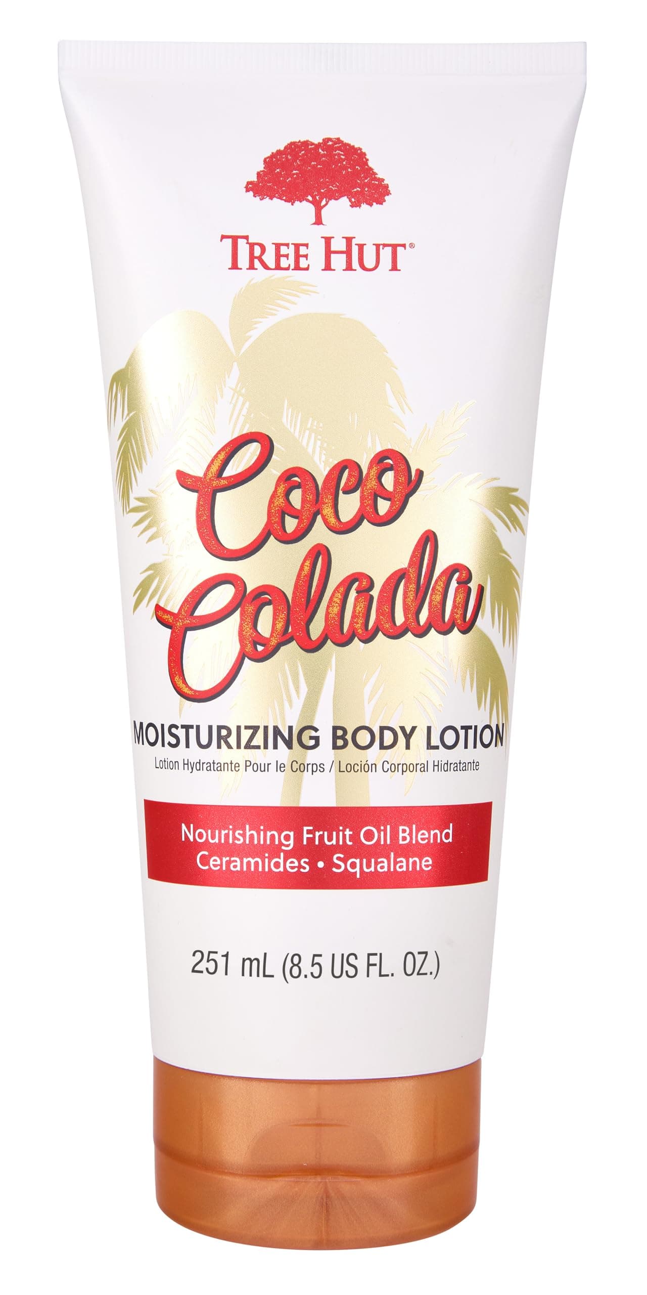Tree Hut Coco Colada Moisturizing Body Lotion, Ceramide and Squalene Formula Helps Protect Skin, Long-lasting Hydration Leaves Skin Feeling Soft & Moisturized, 8.5 Fl Oz.