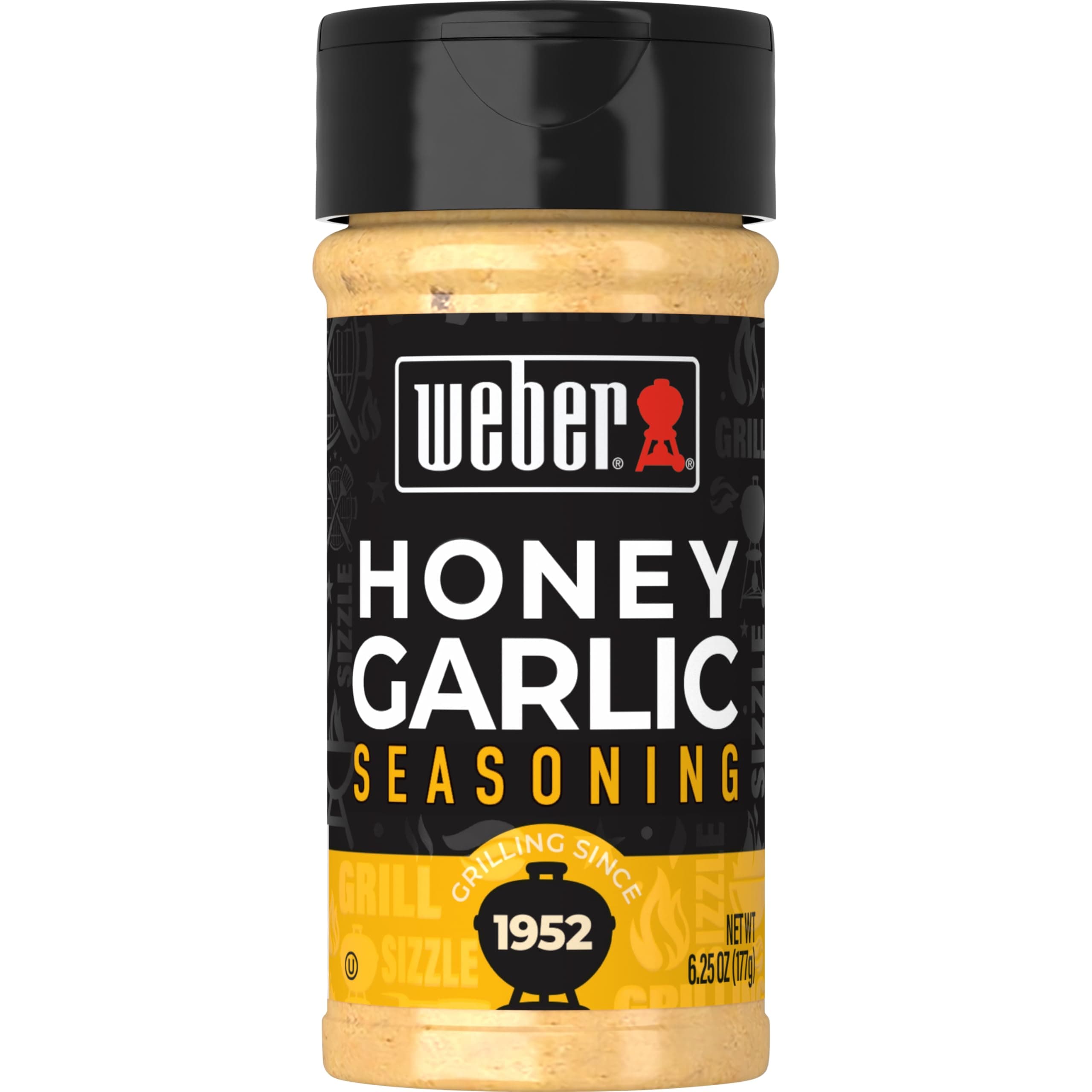 Weber Honey Garlic Rub, 6.25 Ounce Shaker