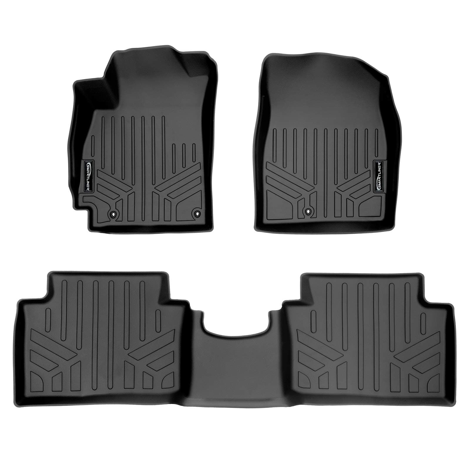 Custom Fit Floor Mats 2 Row Liner Set Compatible with 2019-2022 Hyundai Veloster