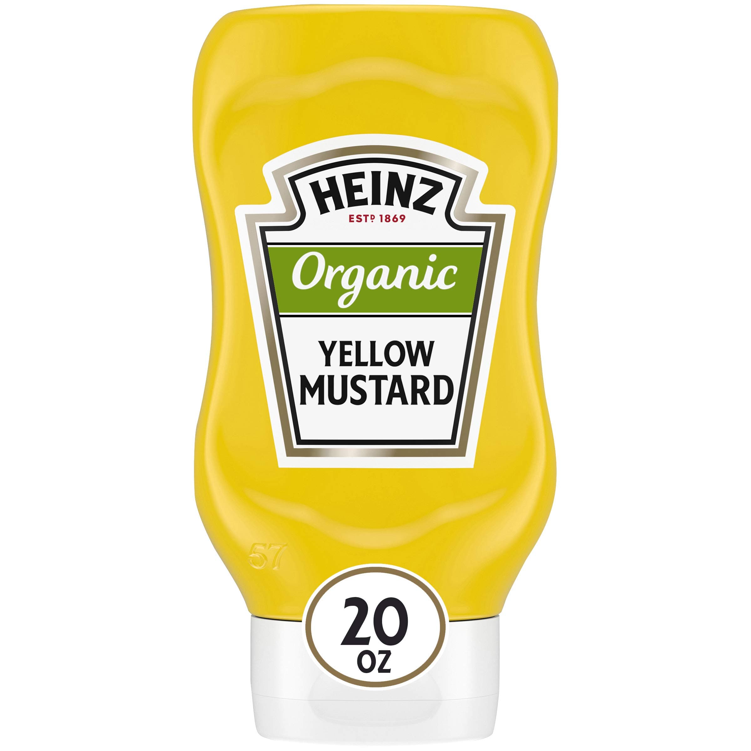 Organic Yellow Mustard (20 oz Bottle)