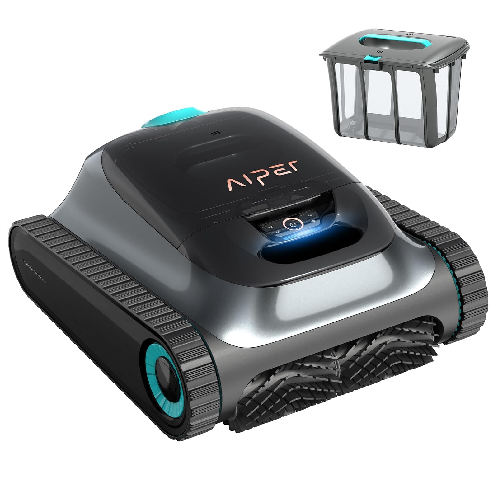 Scuba S1 Cordless Robotic Cleaner, Smart Navigation for Inground Pools up to 1,600 Sq.ft, Wall and Waterline Cleaning Vacuum