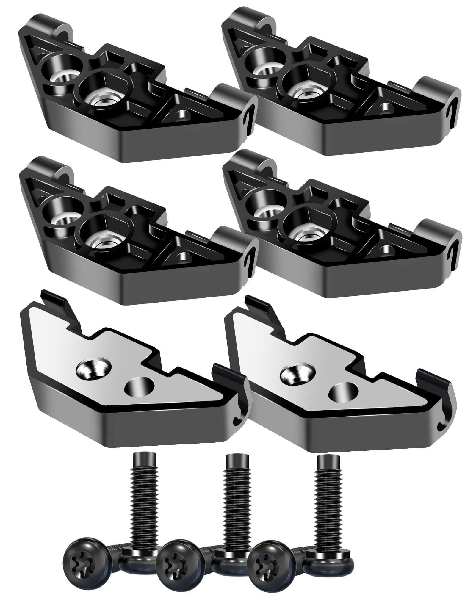 Steel Hardtop Hardware Kit Complete Set, Quick Removal Hard Top Mounting Bolt and Retainer Nut Hardware Kit Fits for Jeep Wrangler JK JKU 2007-2018