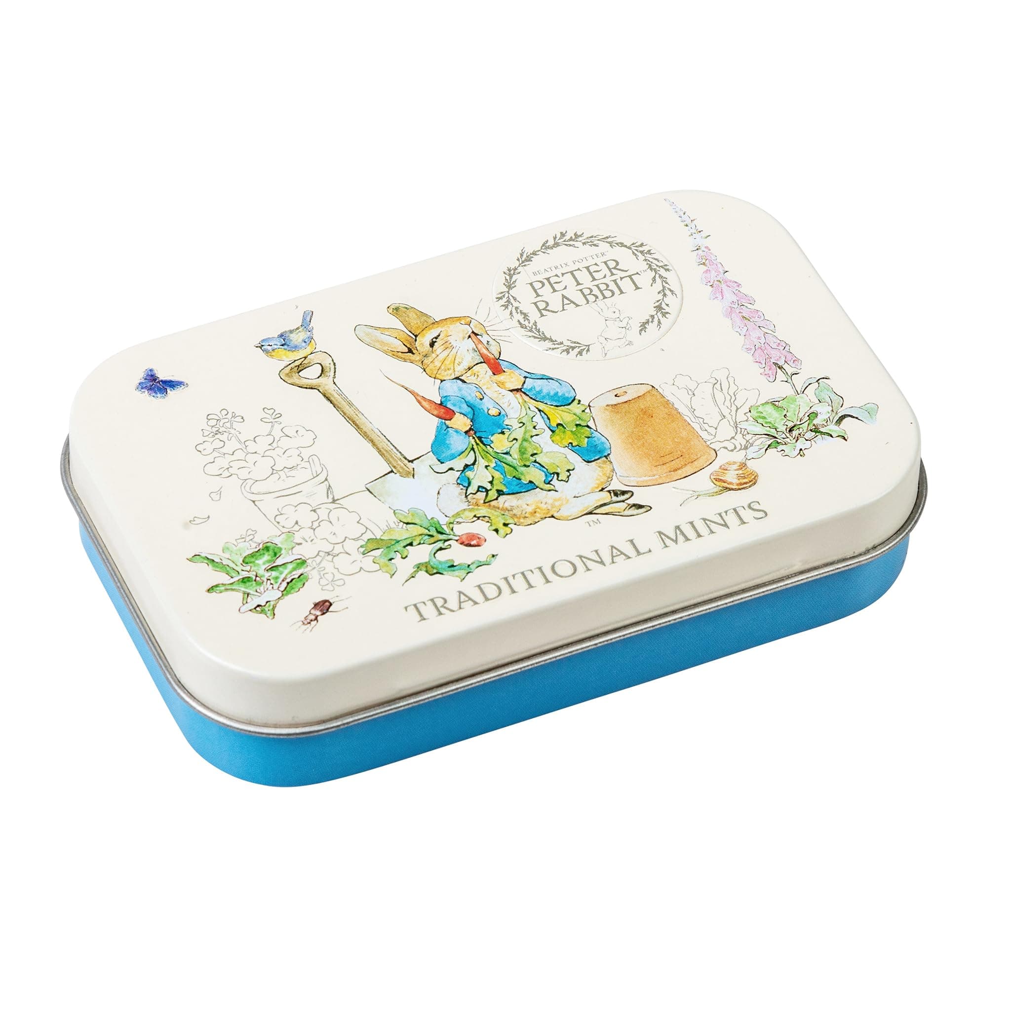 Beatrix Potter Peter Rabbit Sugar Free Mints & Tin (35g) - Literary Souvenir Gift