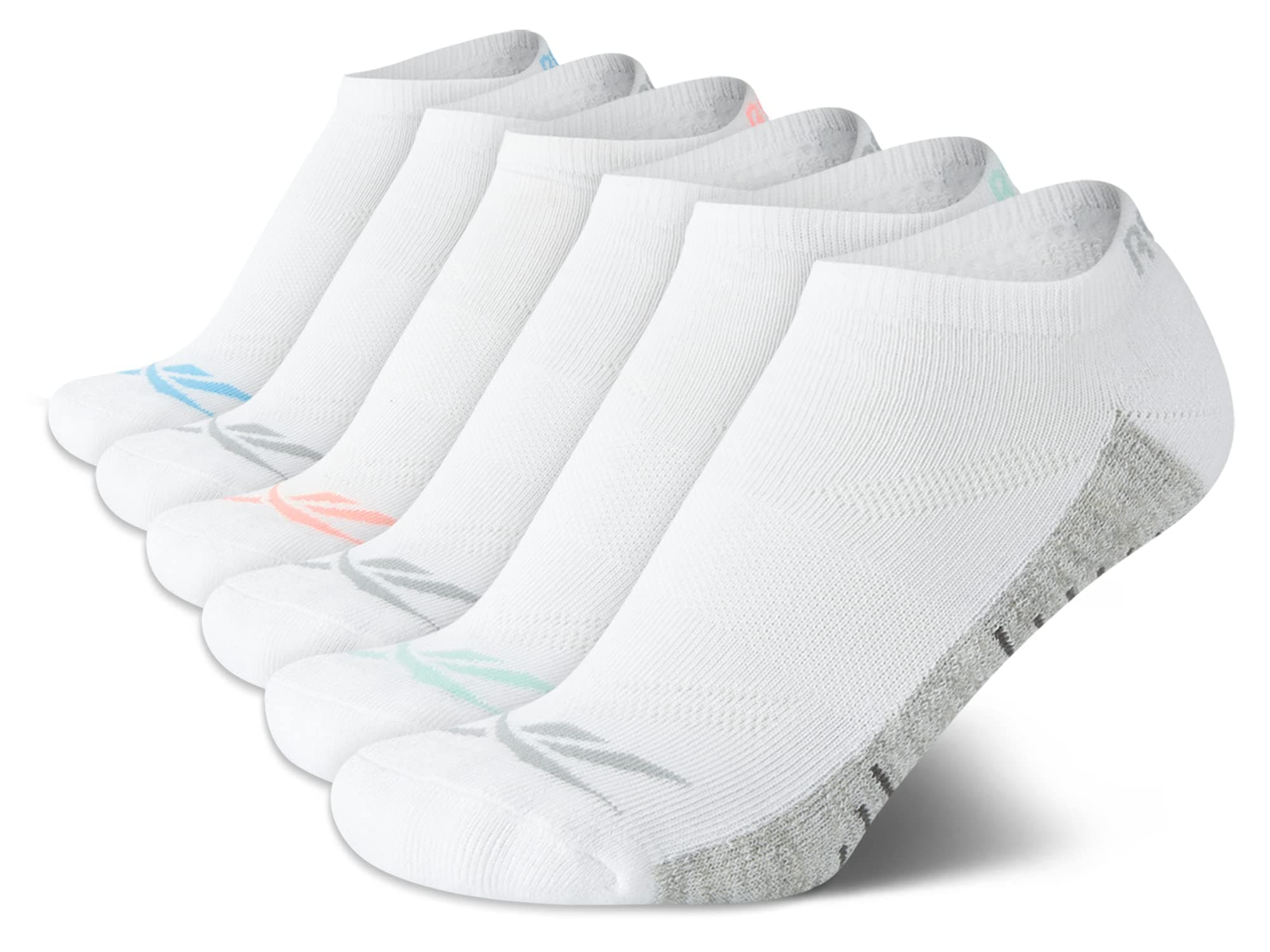 Womens Low Cut Socks - 6 Pack Performance Cushion Comfort No Show Socks - Breathable Athletic Sock for Women (4-10)