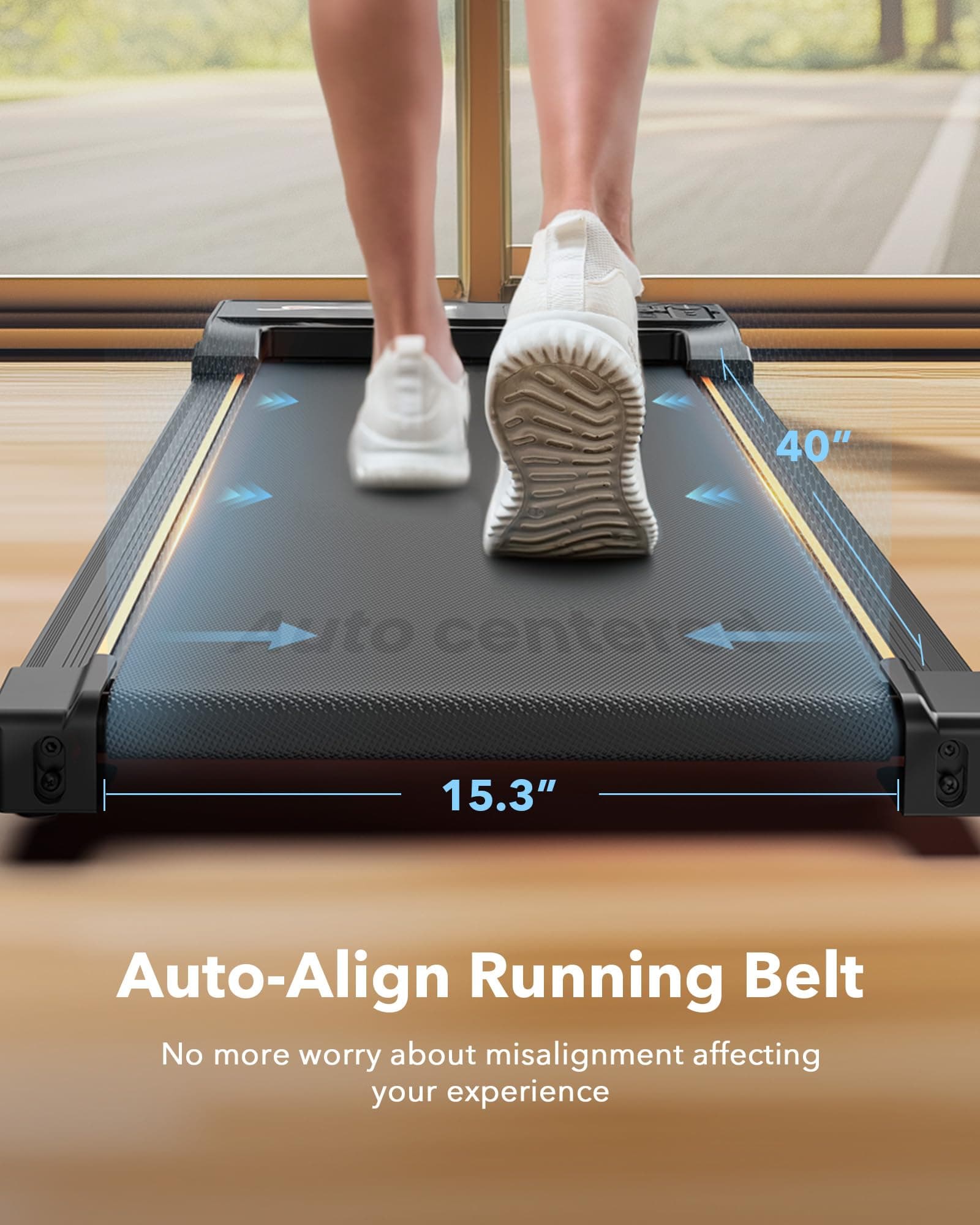 Walking Pad Treadmill with Incline, 4 in 1 Under Desk Treadmills for Home Office, 2.5HP Low Noise 265LB Capacity Portable Treadmill with Remote Control for Walking Jogging Running