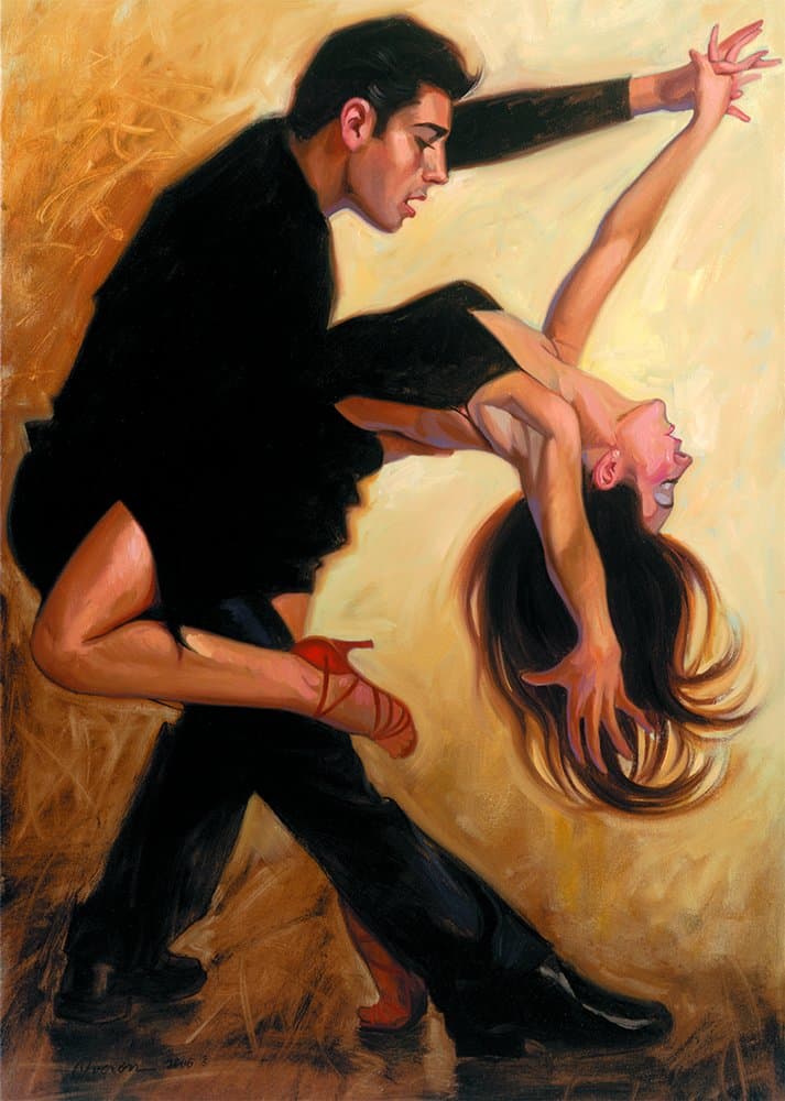 La Salsa by Hendrick Gil - Canvas Art Print (12x14)