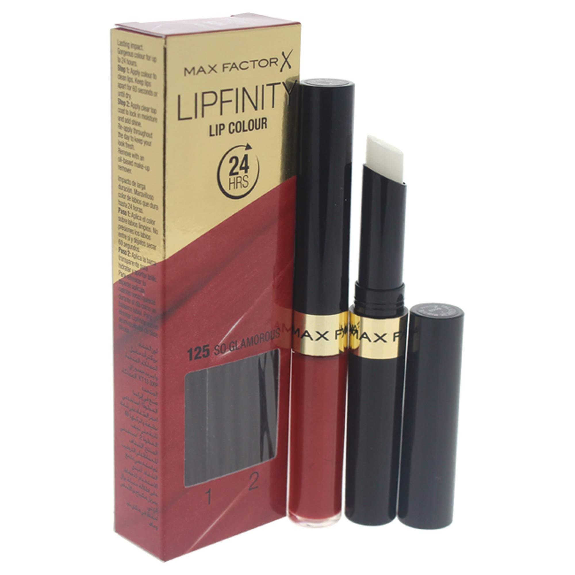Lipfinity - # 125 So Glamorous by Max Factor for Women - 4.2 g Lip Stick