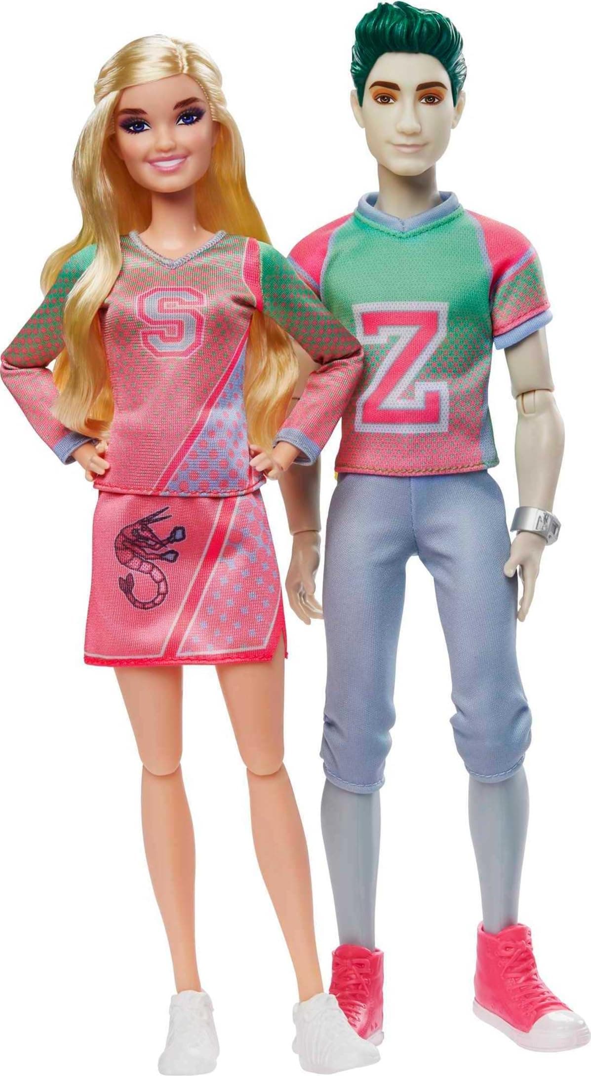 – Mattel It'S Game Time With This Favorite Duo From Disney Zombies | This 2-Pack Doll Set Comes With Addison And Zed Dolls (12-In) Wearing Their Iconic Seabroo