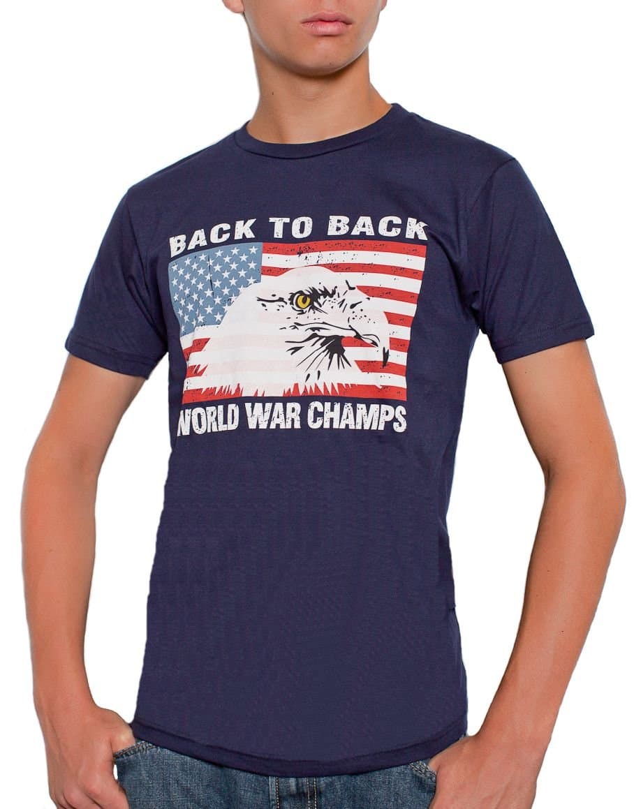 Eagle USA Men's T-Shirt Navy
