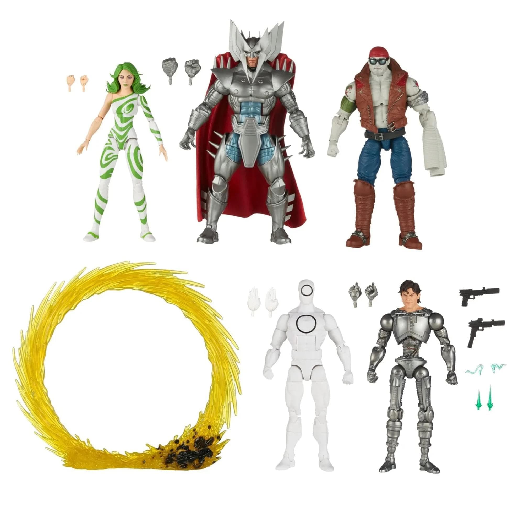 Hasbro Marvel Legends Series: X-Men Villains, 60th Anniversary Marvel Action Figure Set, 6 inch Action Figures,Multicolor