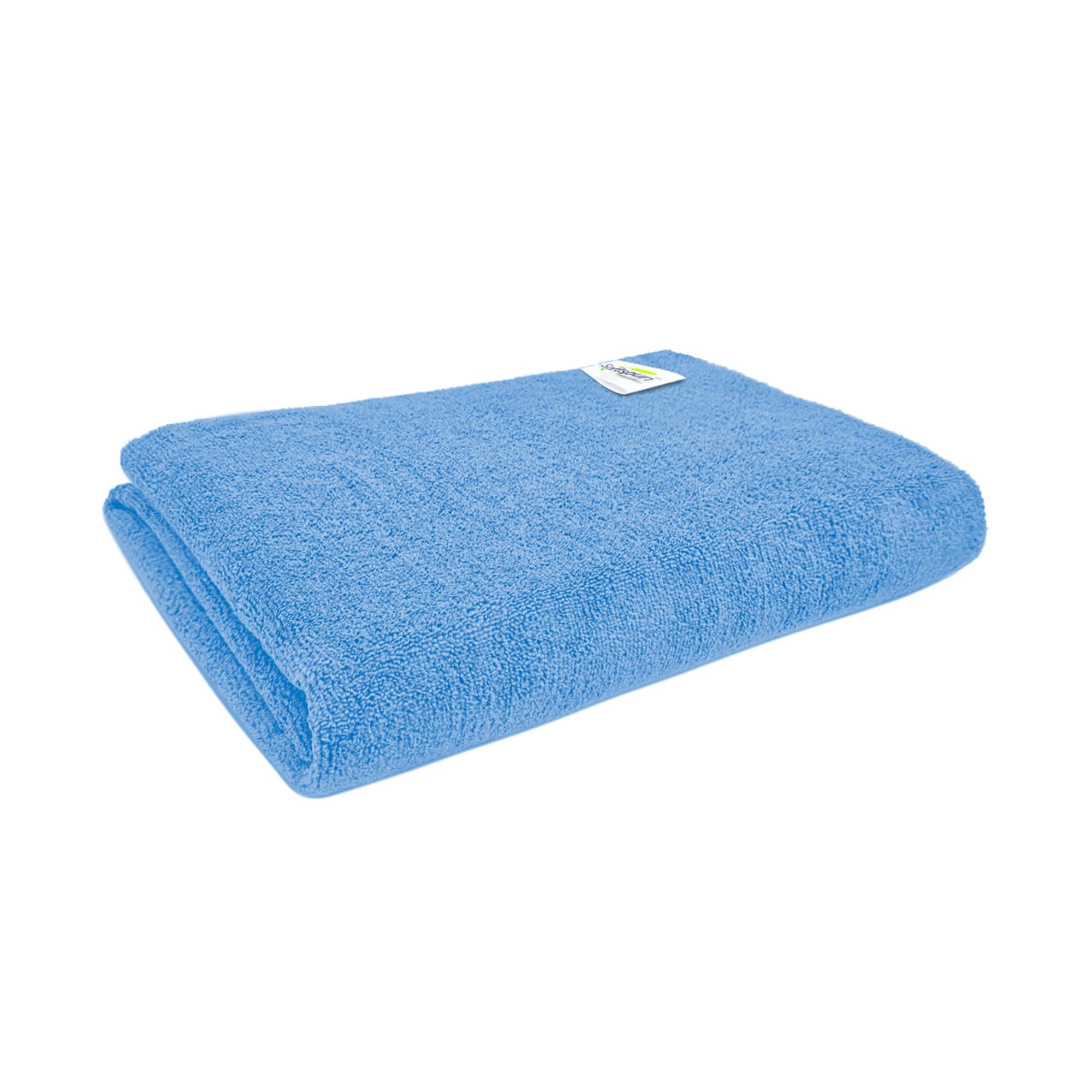 SOFTSPUN Microfiber Hair & Face Care Bath Towel 1 pc 60x120cm Sky Blue! Ultra Absorbent Super Soft & Comfortable, Quick Drying for Men & Women Daily Use for Large Size Unisex.