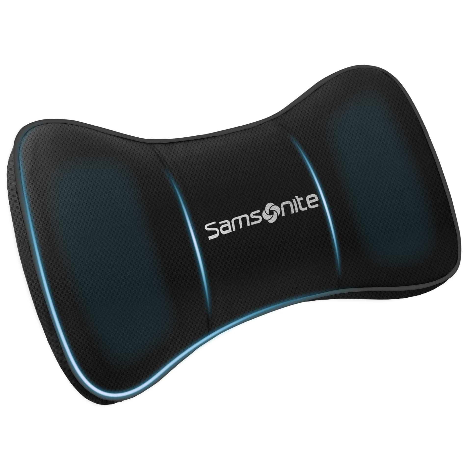 SAMSONITE, Travel Neck Pillow for Car or SUV, Boost your DRIVING COMFORT, High Grade - Memory Foam, Comfortable Headrest Cushion, Fits ALL VEHICLES, Black