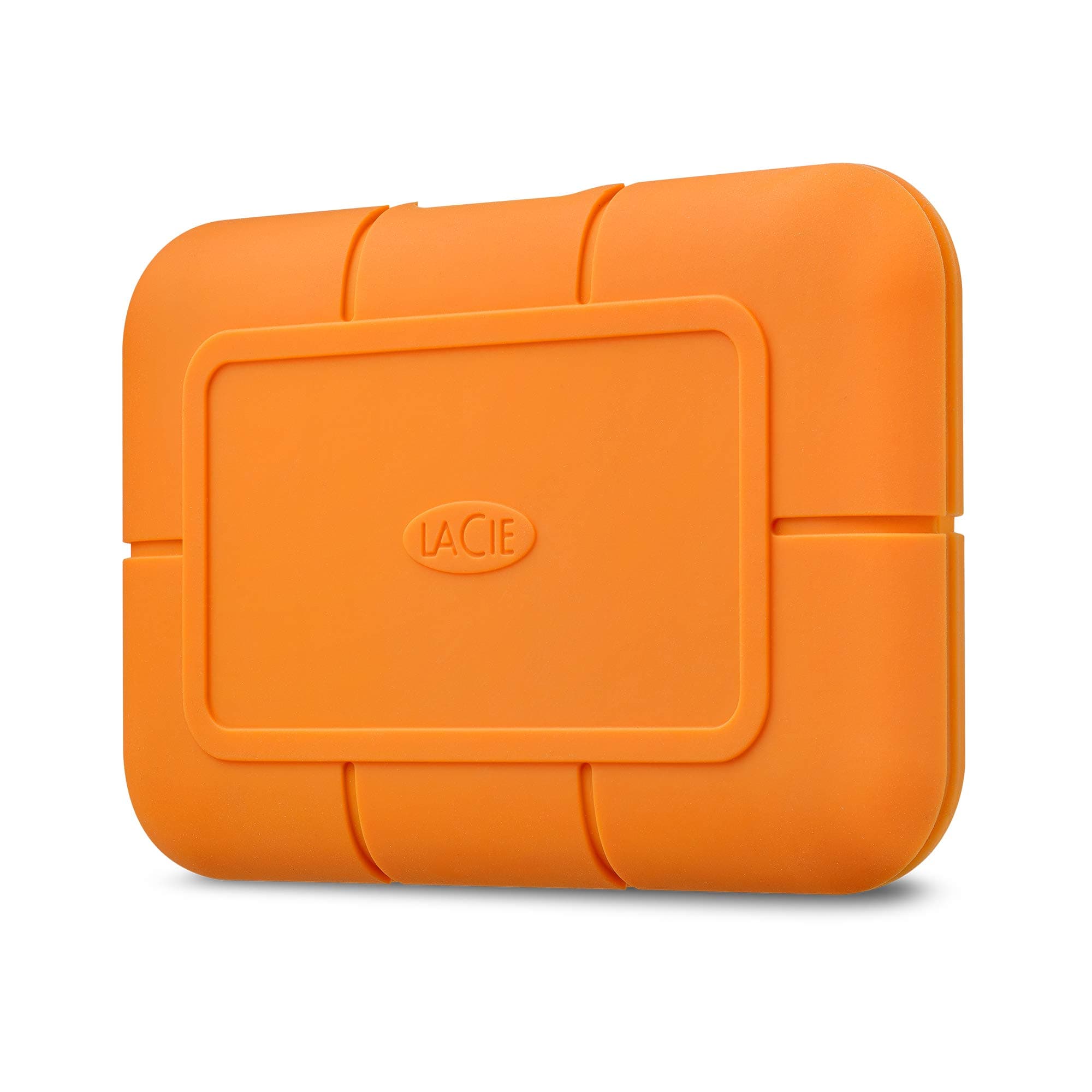 LaCie Rugged SSD 1TB, External SSD, USB-C, Extreme water and 3m drop resistance, Mac, PC, Data Rescue Services (STHR1000800)