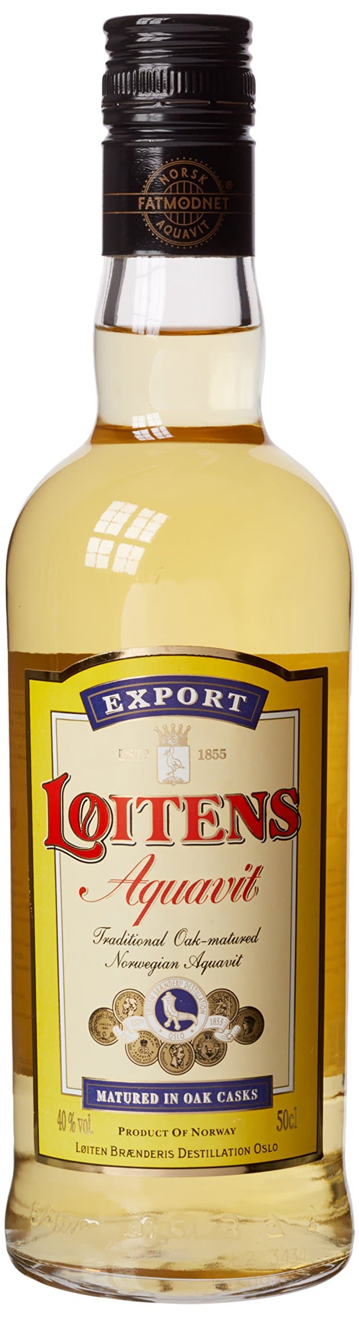 Loitens AquavitExport, 50 cl