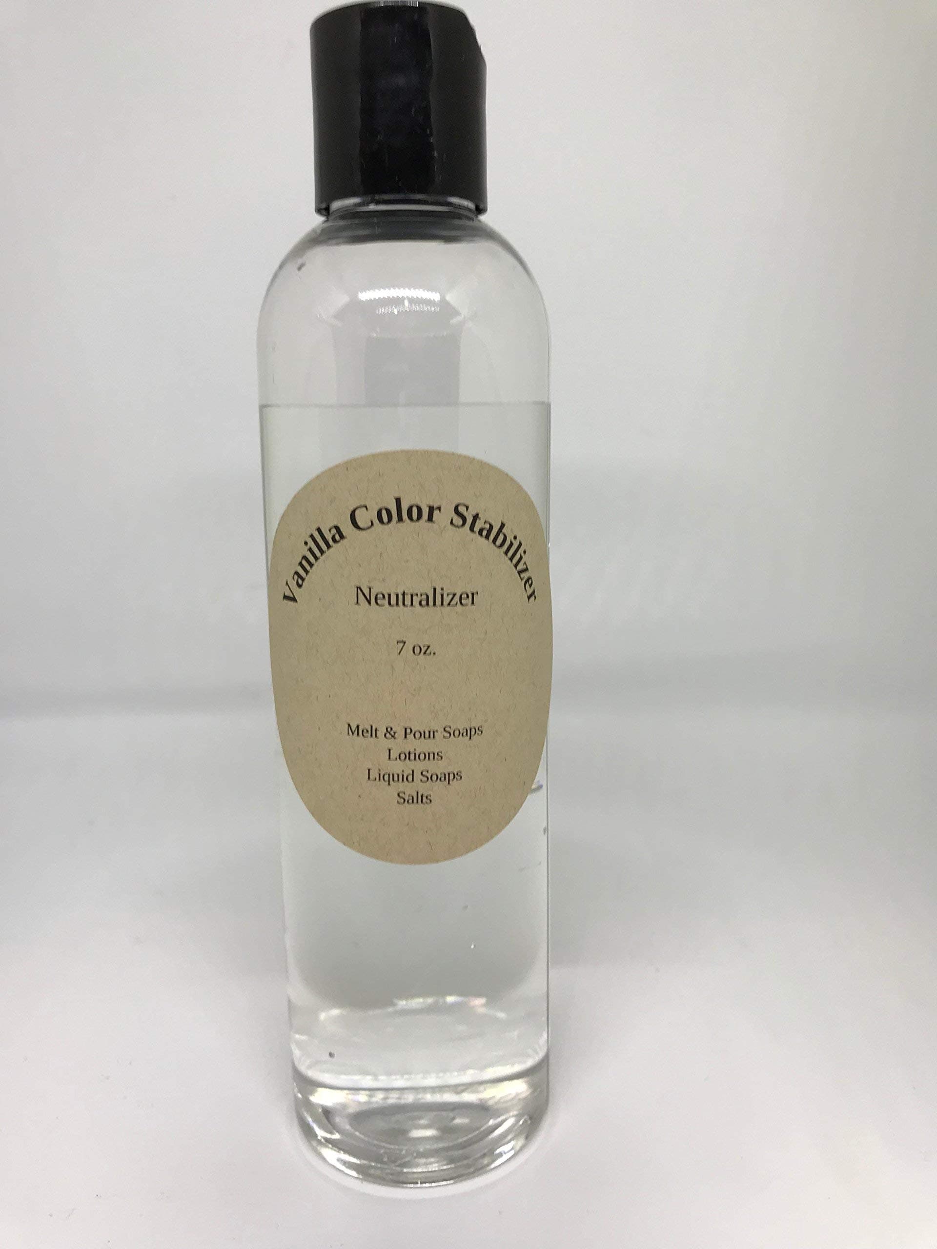 7 Oz Vanilla Color Stabilizer for MP Soap Making, Lotions, Liquid Soaps