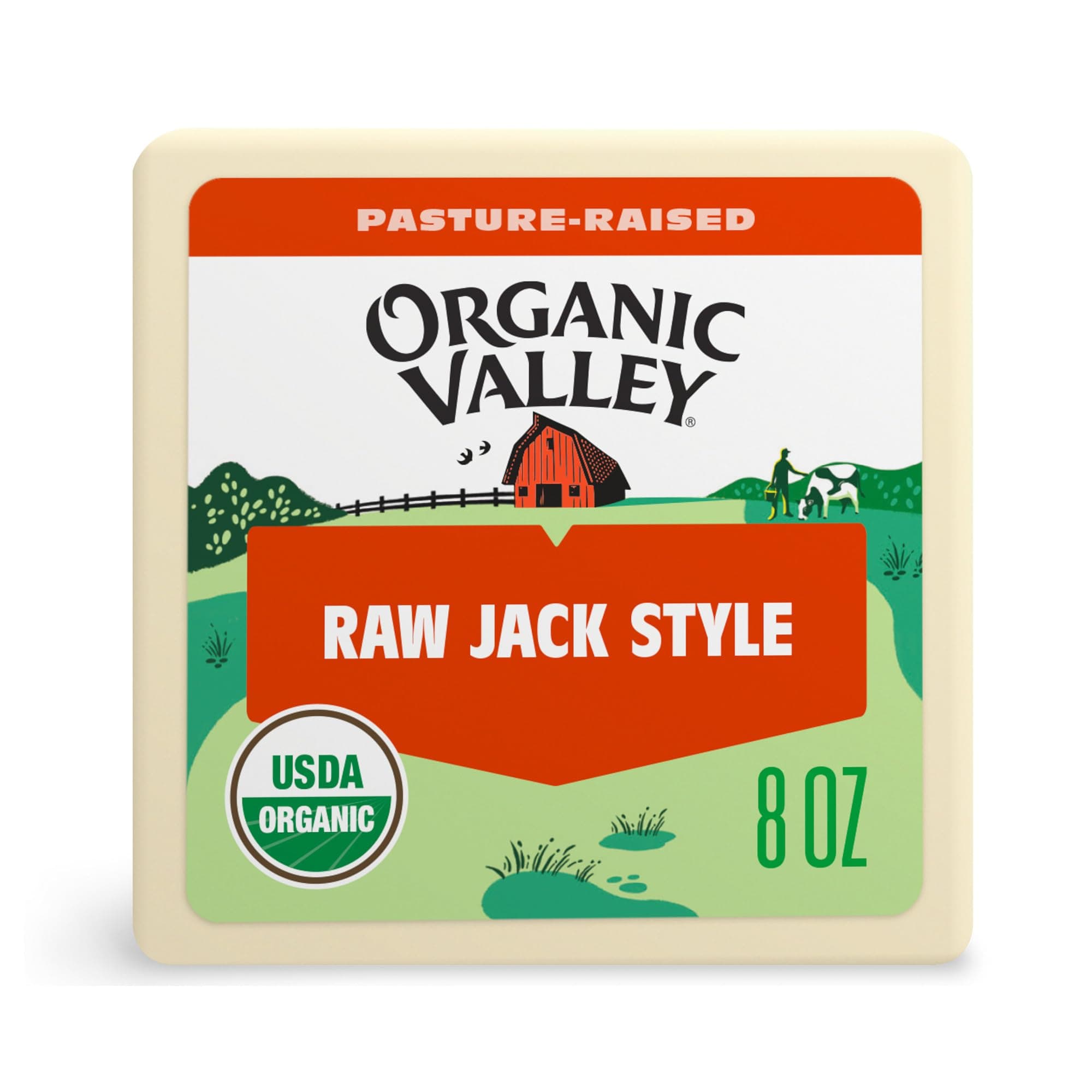 Organic Jack Style Raw Cheese Block