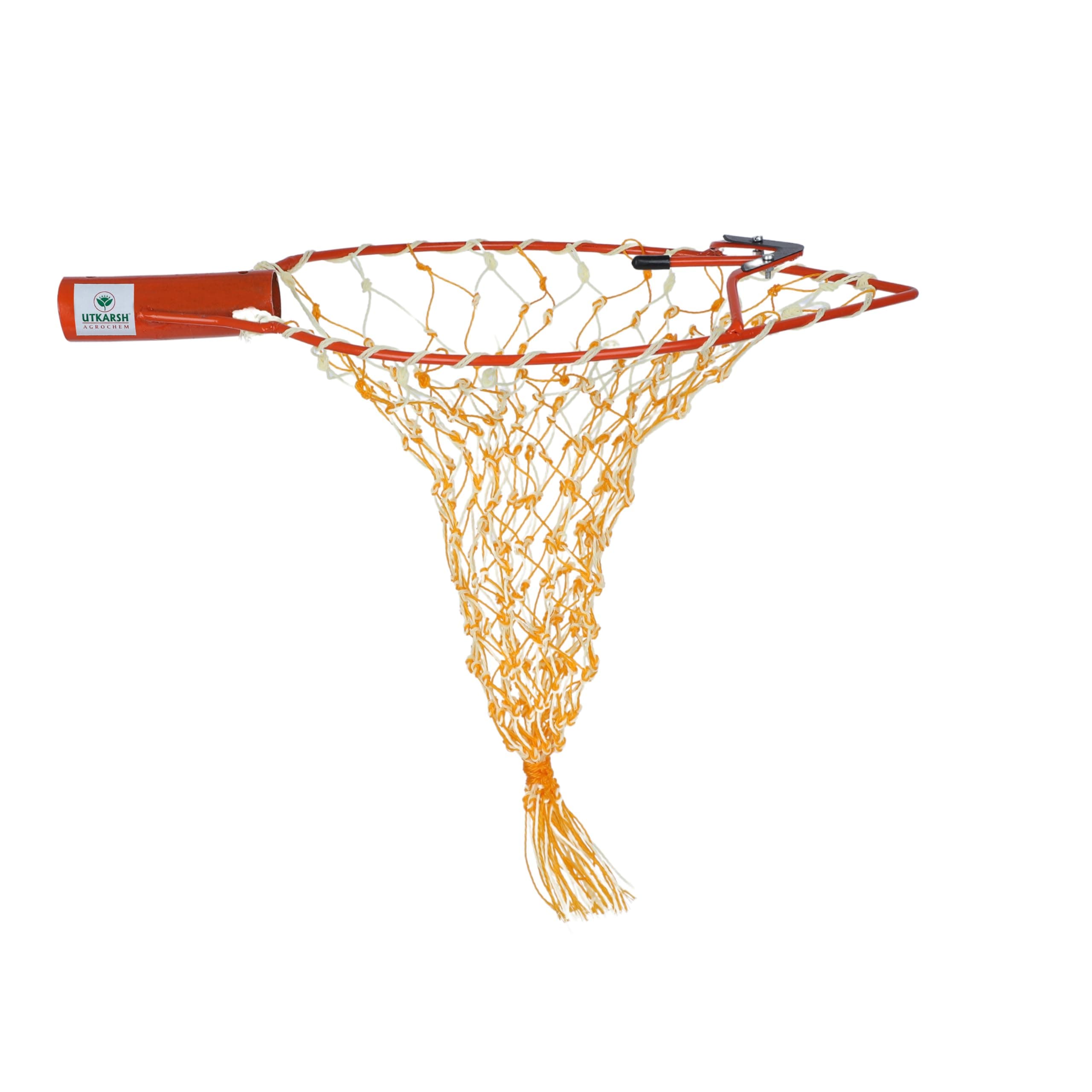 Mango Fruit Plucker With Net|Fruit Picker|Fruit Harvester (5-7 Kg)|Nylon Net Metal Frame|Fruit Basket Capacity Garden Tool-Set Of 1 Pc