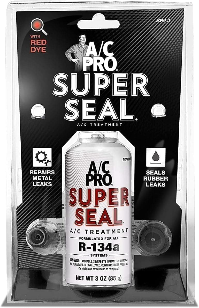 A/C Pro Super Seal AC Stop Leak Kit with Dispensing Hose - 3 OZ