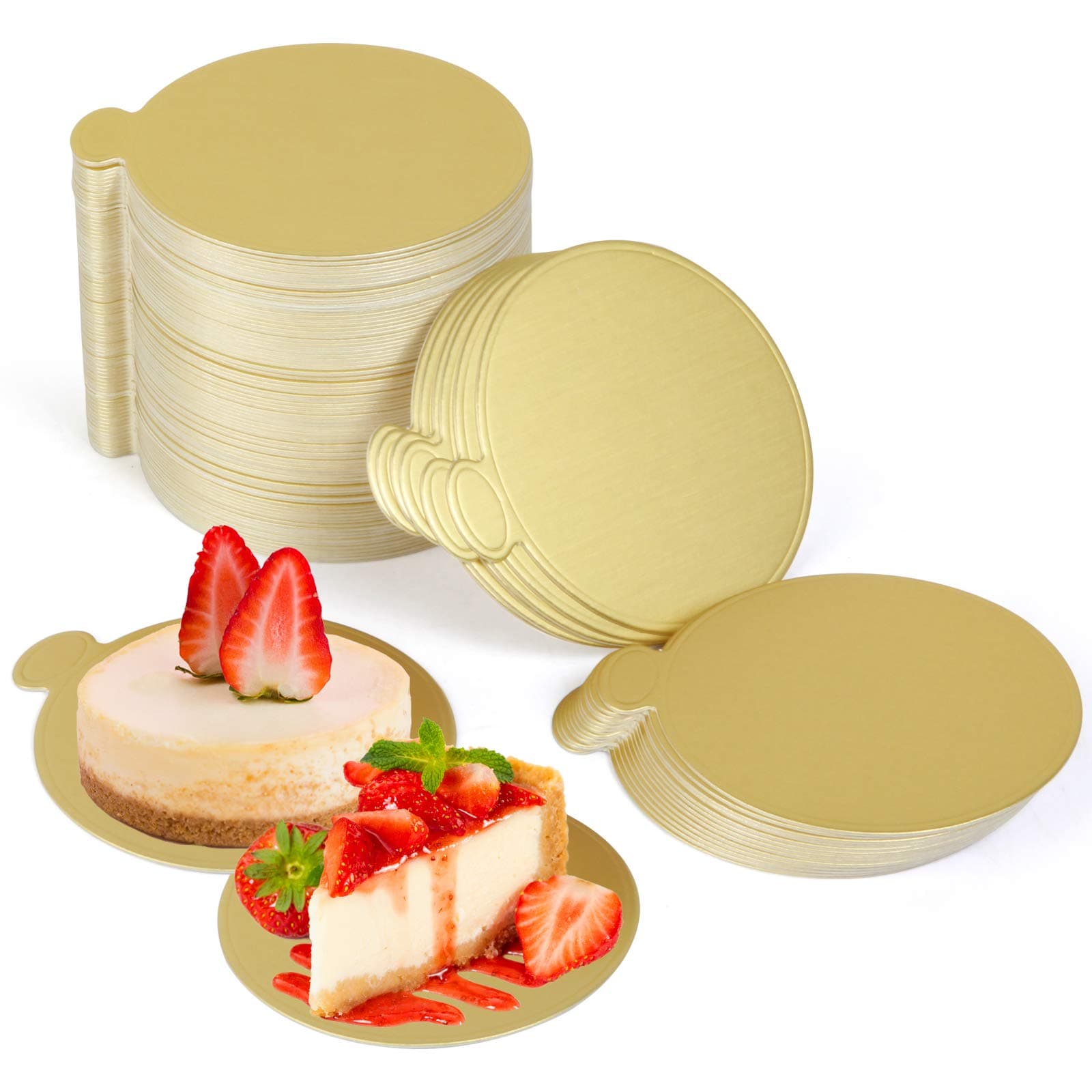 hanmir Cake Base, Circle Cardboard, Round Cake Boards Perfect for Cake Decorating