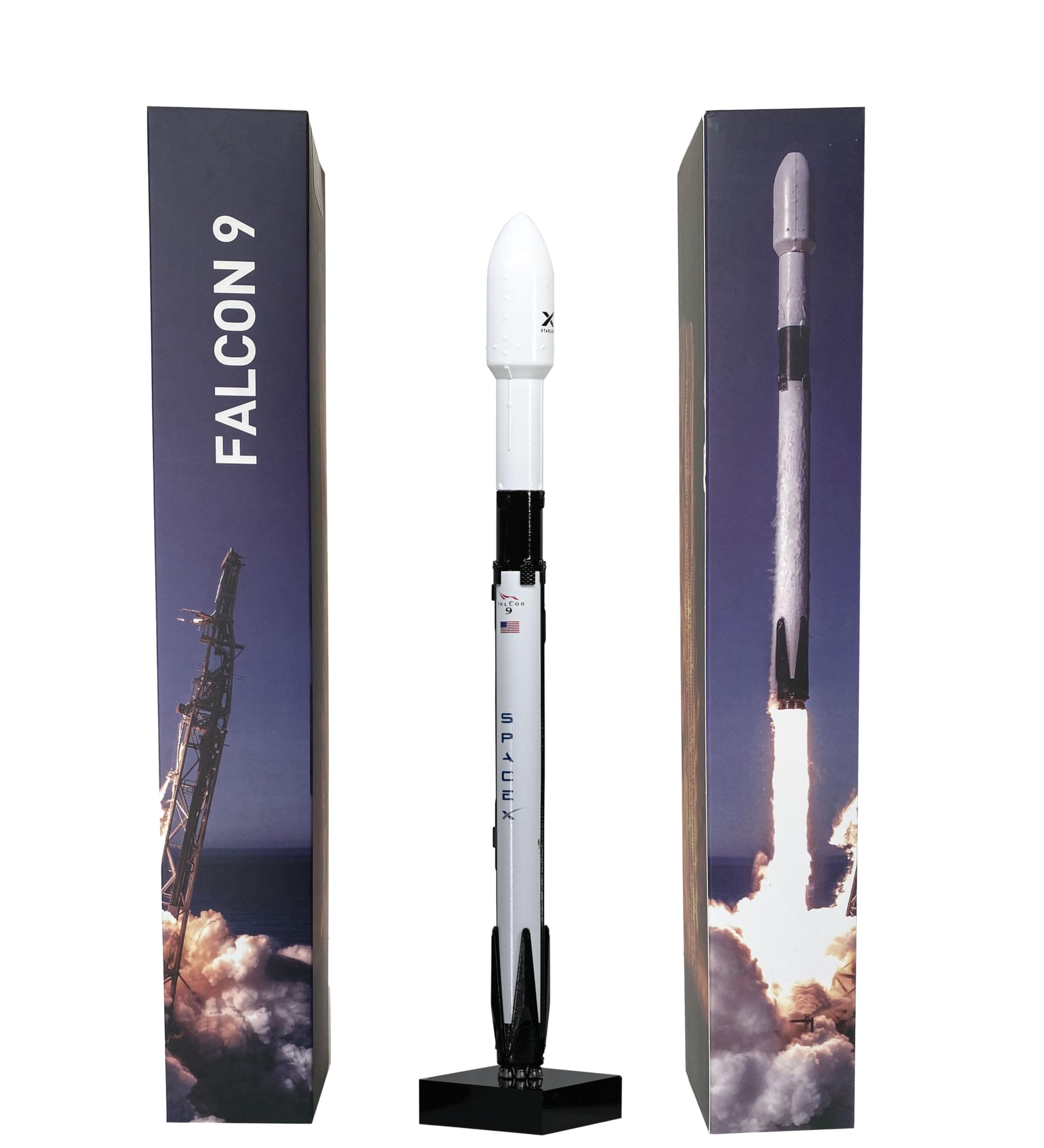 wltk Space X Falcon 9 1/233 Diecast Rocket Model