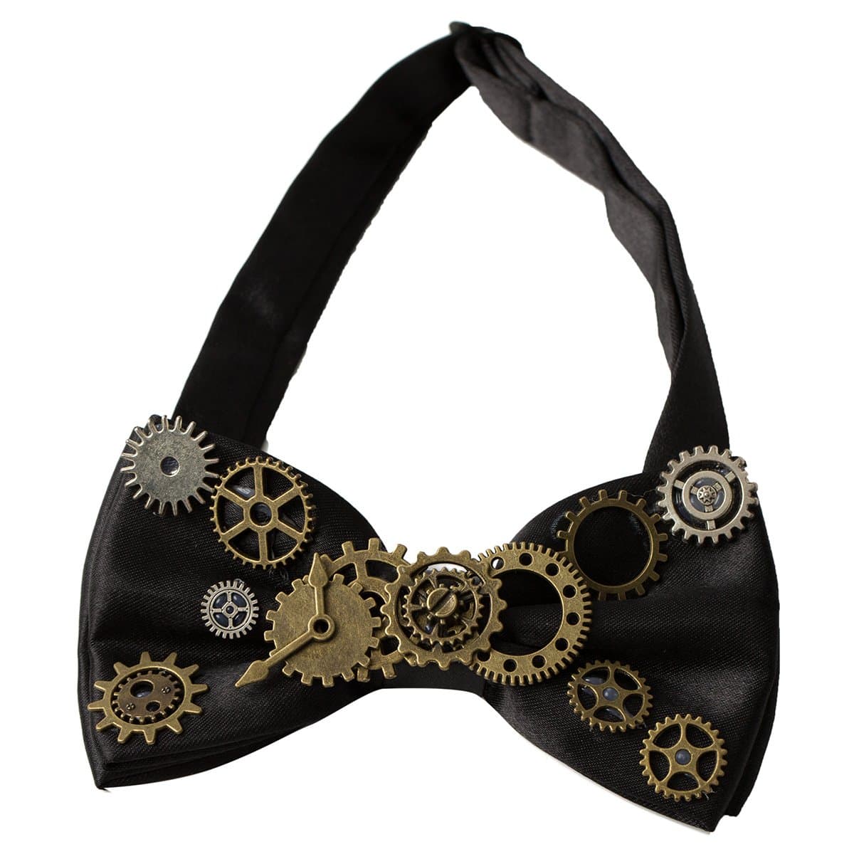 KOGOGO Steampunk Gears Bowtie Retro Costume Accessory