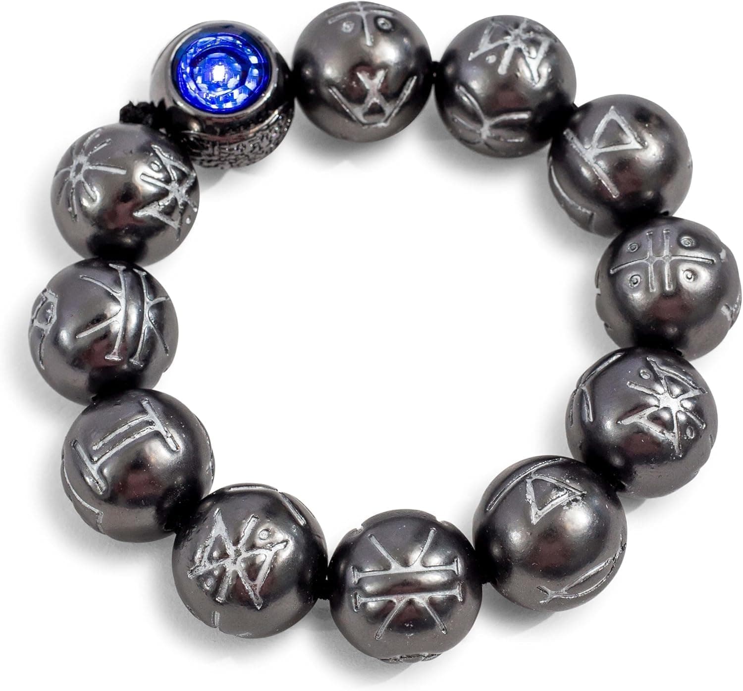 Marvel Studios Black Panther Light-Up Kimoyo Beads Bracelet Prop Replica | Officially Licensed Collectible