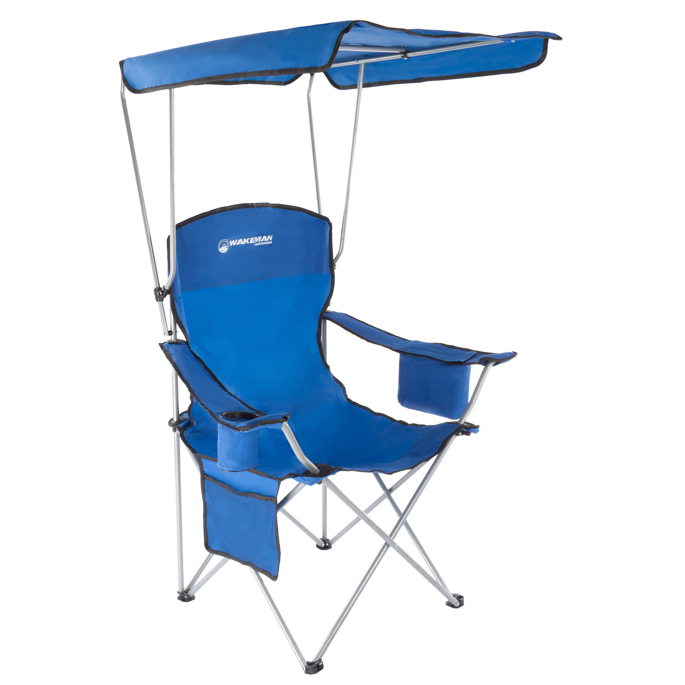 Wakeman Outdoors Camp Chair with Canopy-300lb