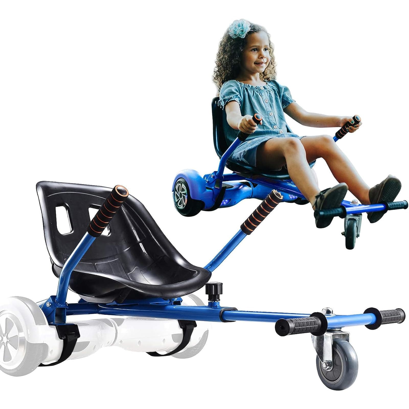 Hoverboard Seat Attachment for 6.5”-10” Hover Board, Buggy Go Kart Conversion Kit, Accessory for Self Balancing Scooter, Hoverboards Go-Cart for Kids or Adults